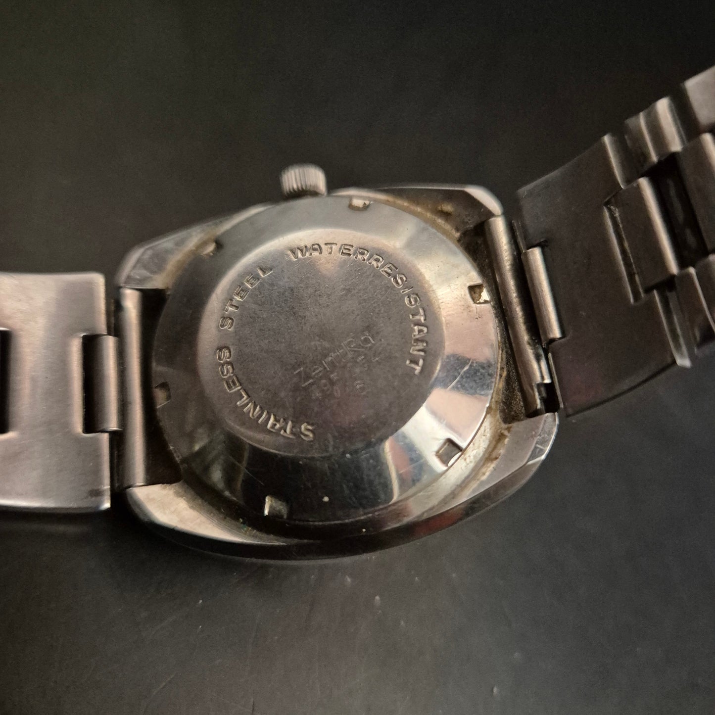 Vintage ZenRa Safari Automatic Herrenuhr – Defekt (FES4774) - Bild 8