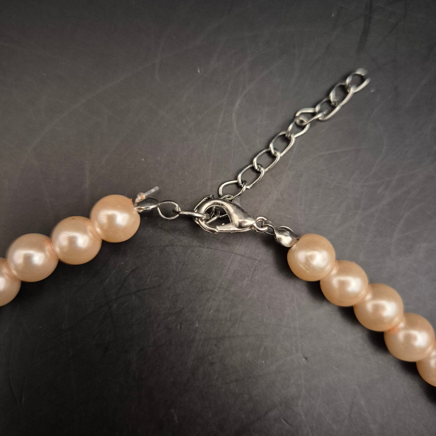 Elegante Vintage Perlenkette Rosé - Klassischer Chic - Bild 6