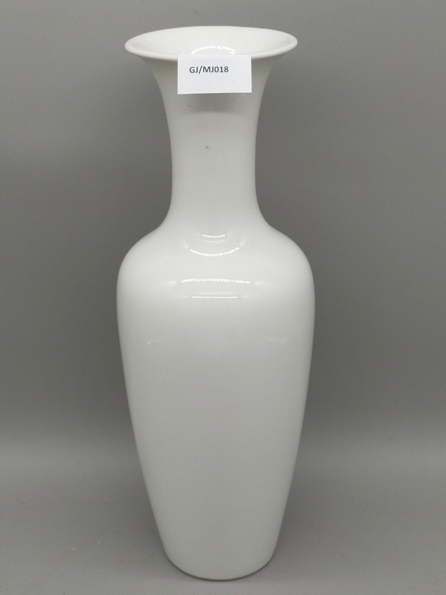 Exklusive KPM Berlin Porzellan Vase in Weiß – Elegante