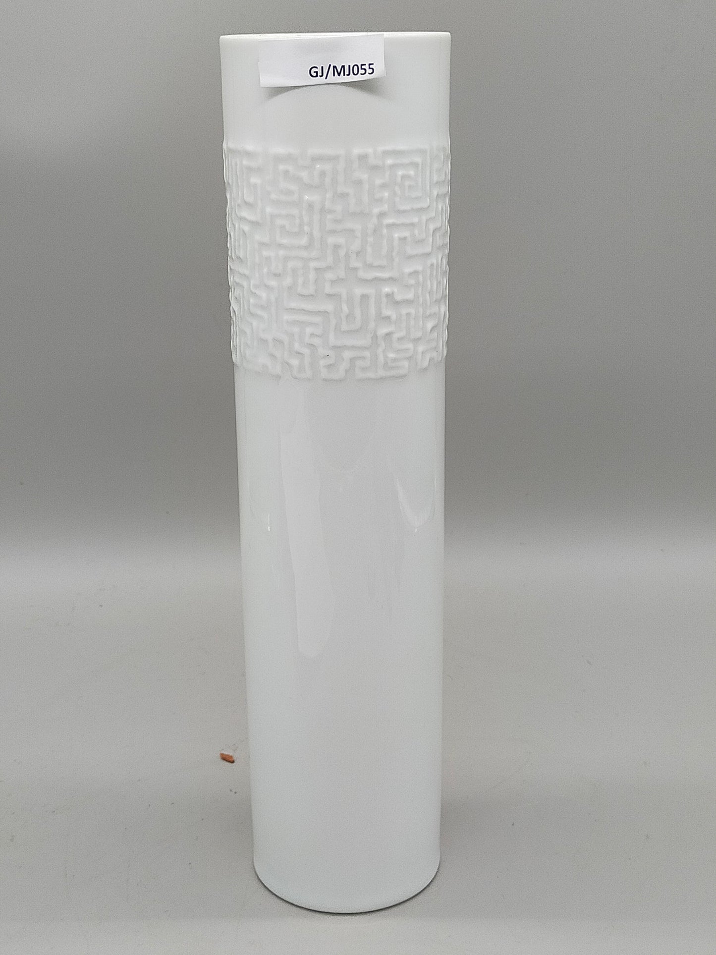 Edle AK Kaiser Porzellan Vase „Eos“ – Weißes Relief Design von M. Frey