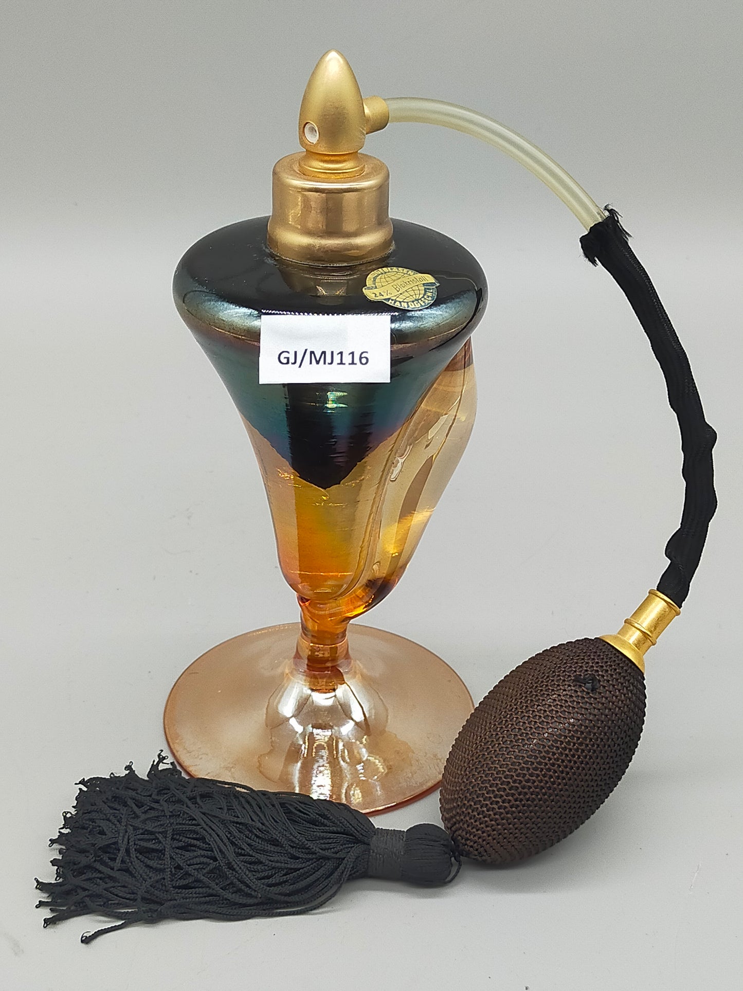 Exklusiver Vintage Parfümzerstäuber – Handgefertigtes 24% Bleikristall