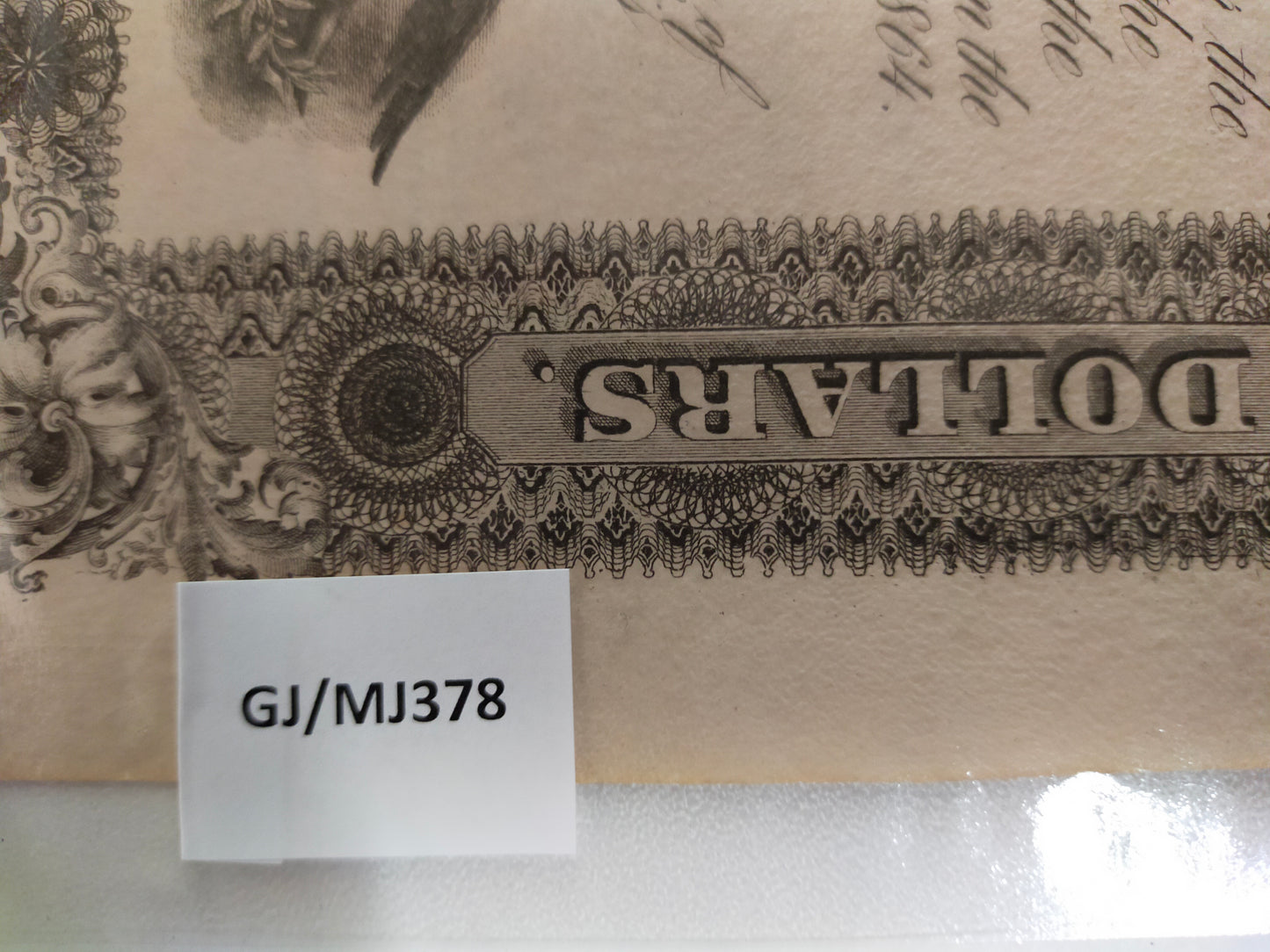 Historische Washington County Bounty Bond 1864 300$
