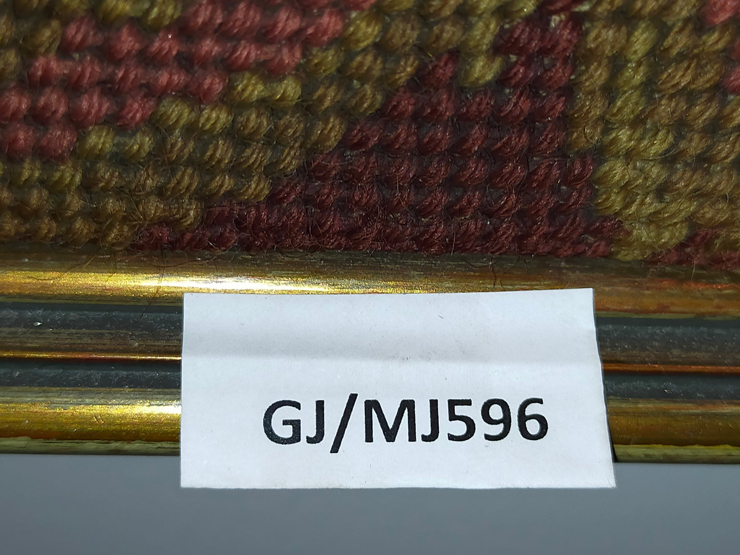 Großer Wandgobelin Elegante Damengesellschaft
