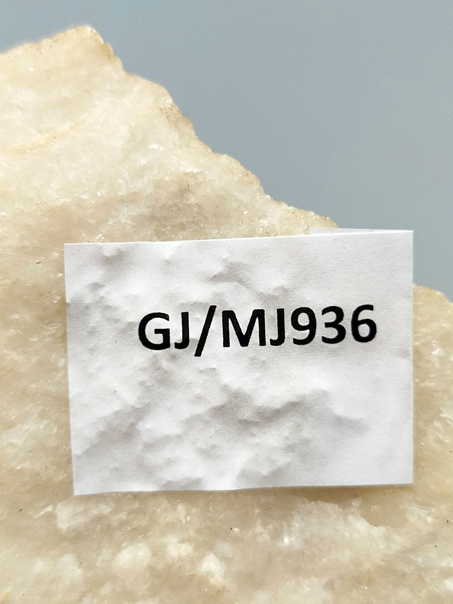Rohstein Mineralien Weißer Kristalliner Naturstein