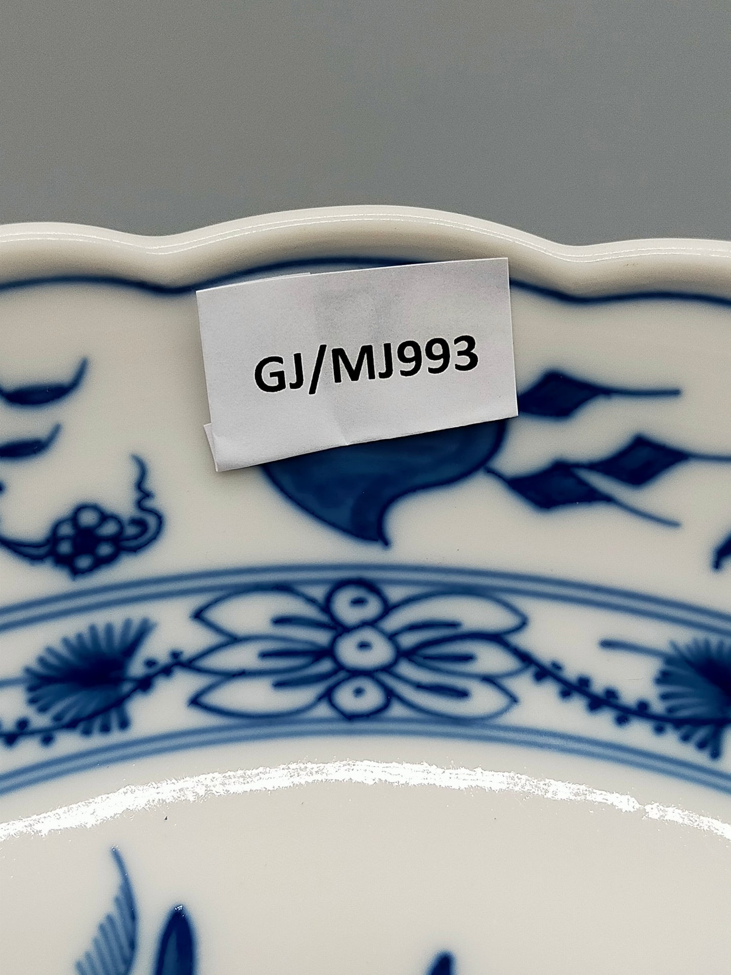 Original Meissen Zwiebelmuster Teller