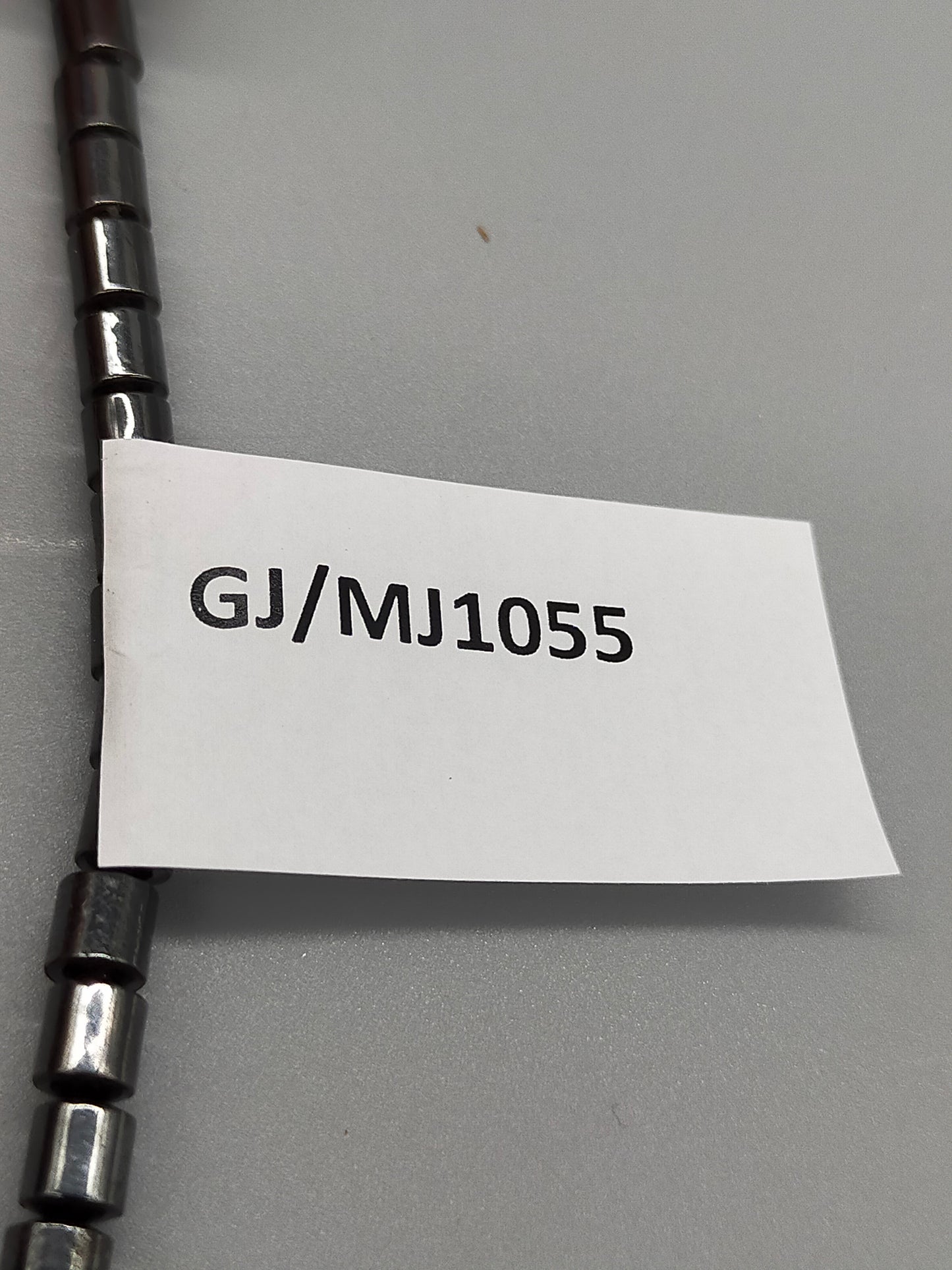 Elegante Hämatit Kette Stilvolles Collier mit geometrischen Elementen