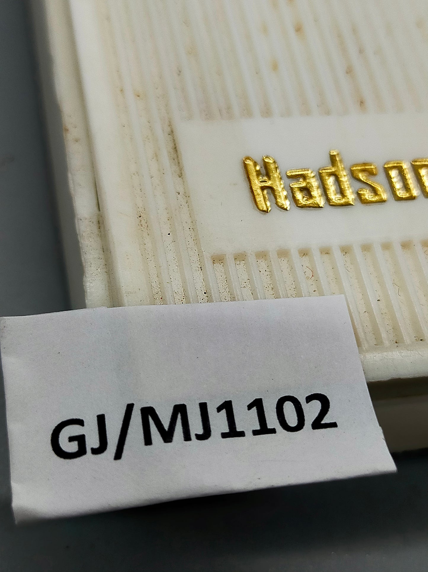 Exklusives Hadson Gas Feuerzeug Vintage Design Goldfarben