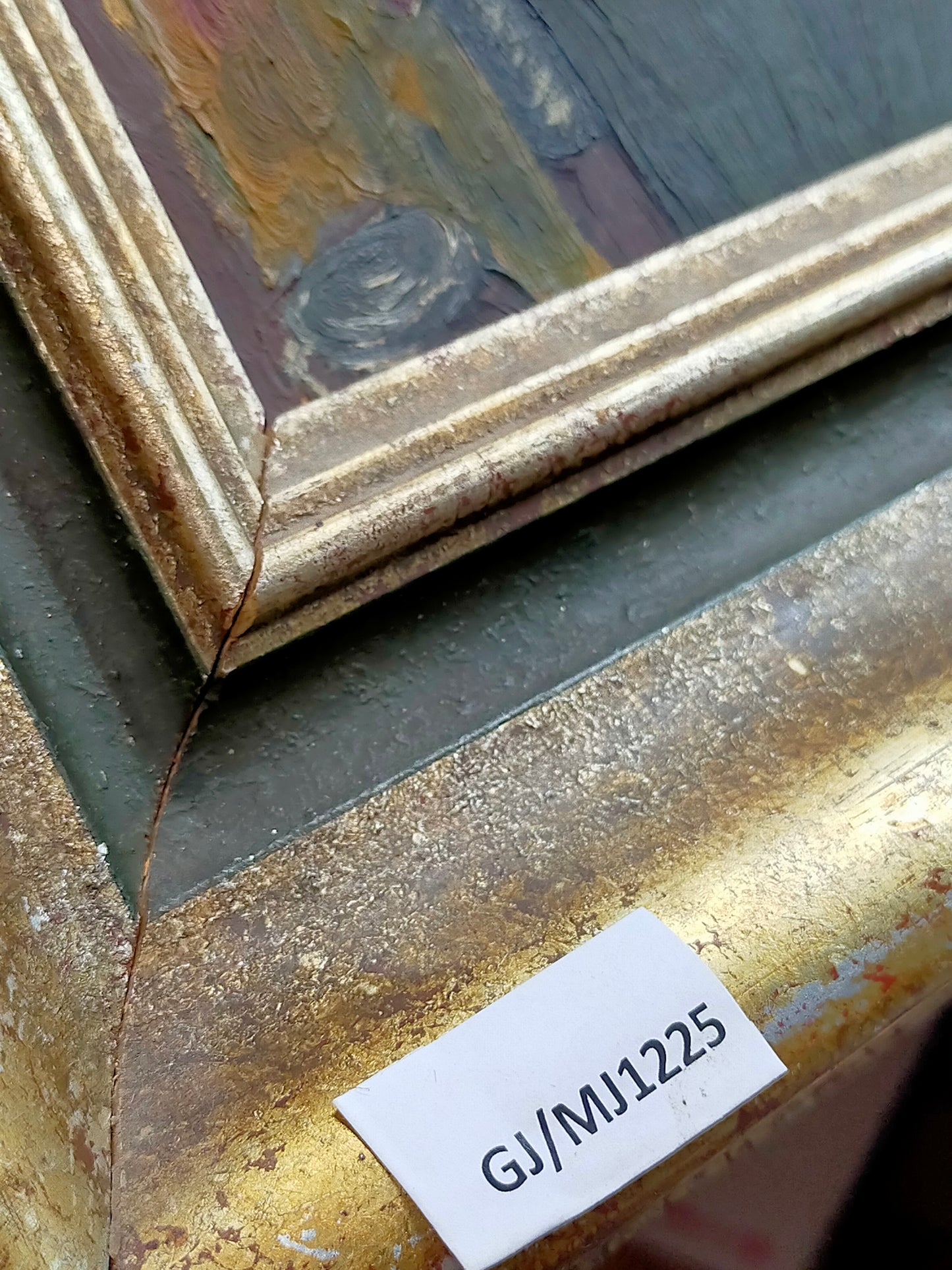 Deutsche Schule (XX) Porträt eines älteren Mannes mit Pfeife Ölgemälde