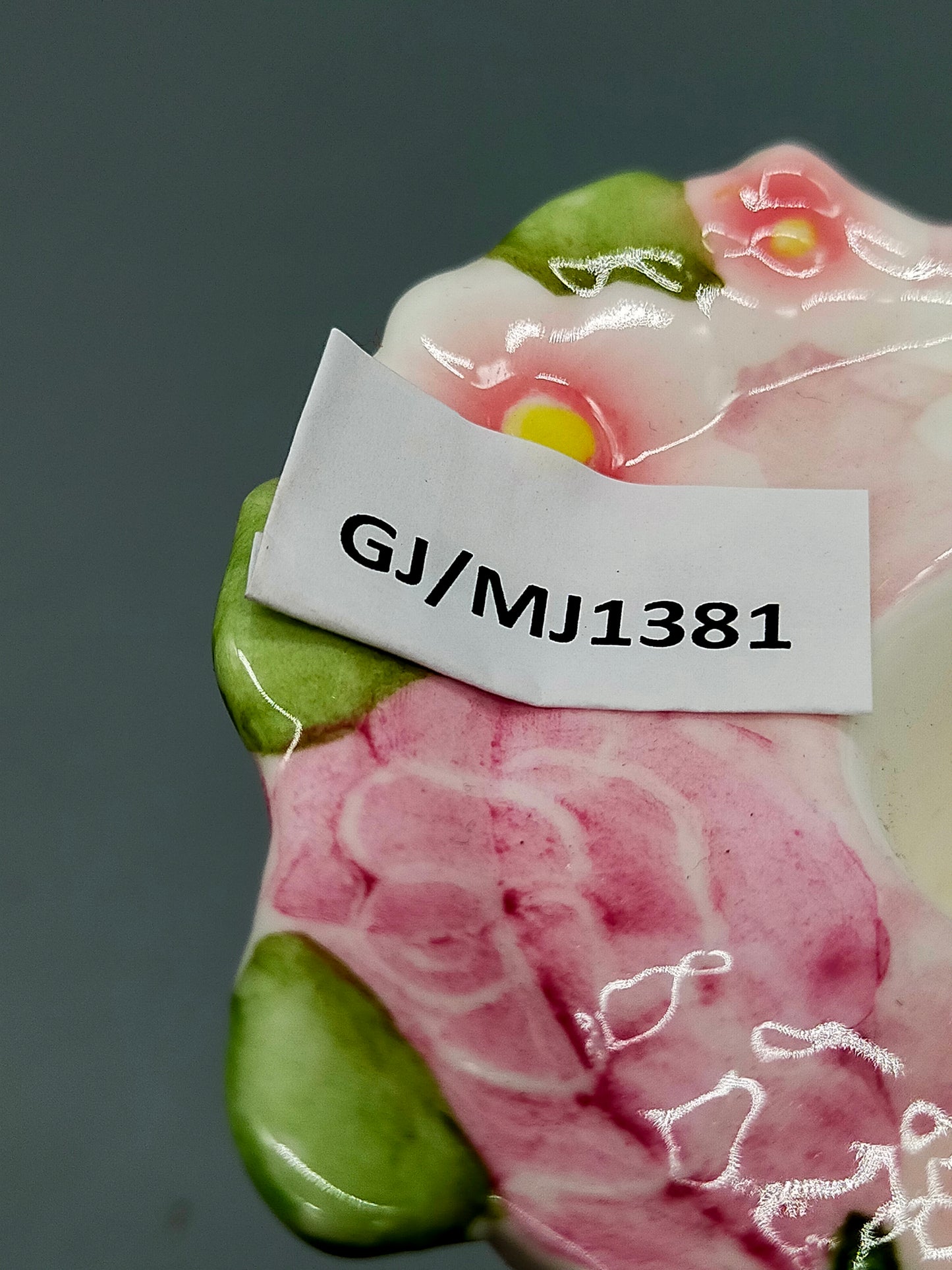 Formano Keramik Kerzenständer Romantisches Rosendekor