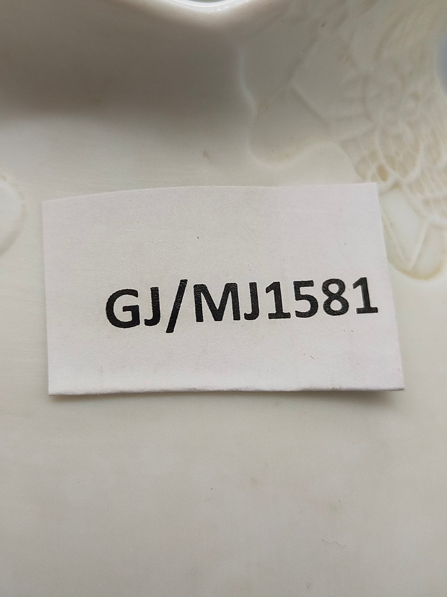 Kaiser Porzellan Vase Spitzenrelief – Elegant Weiß