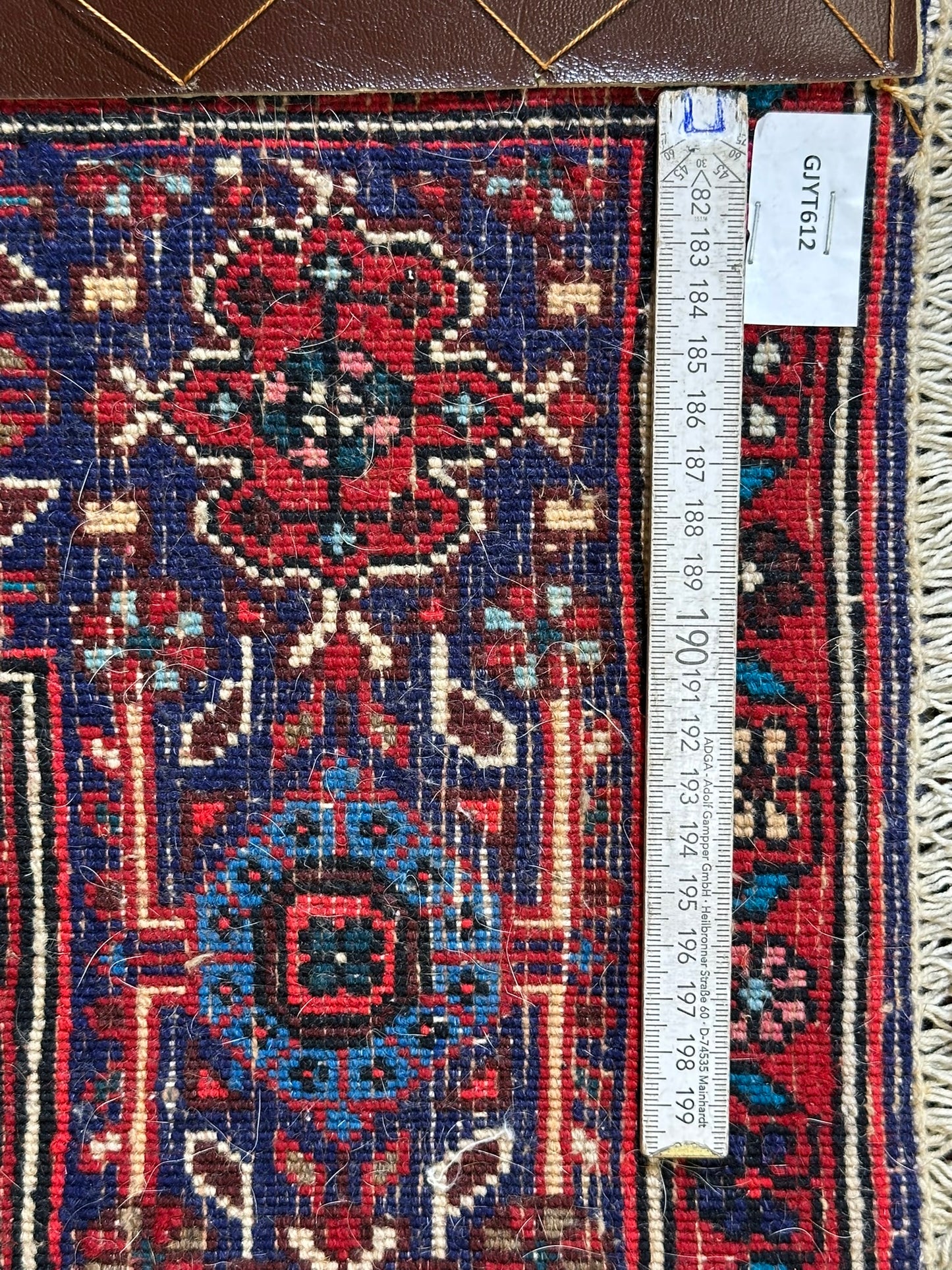 Orientteppich handgeknüpft Bidjar 155x100 cm