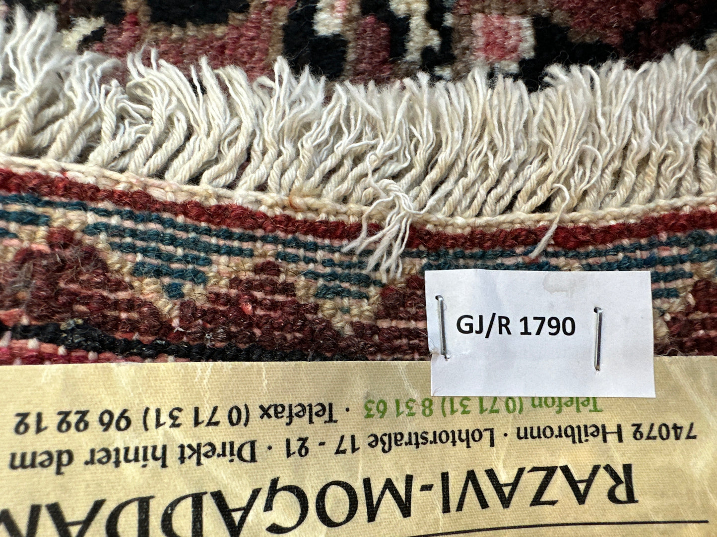 Handgeknüpfter Perser Orientteppich Bidjar -100x64 cm