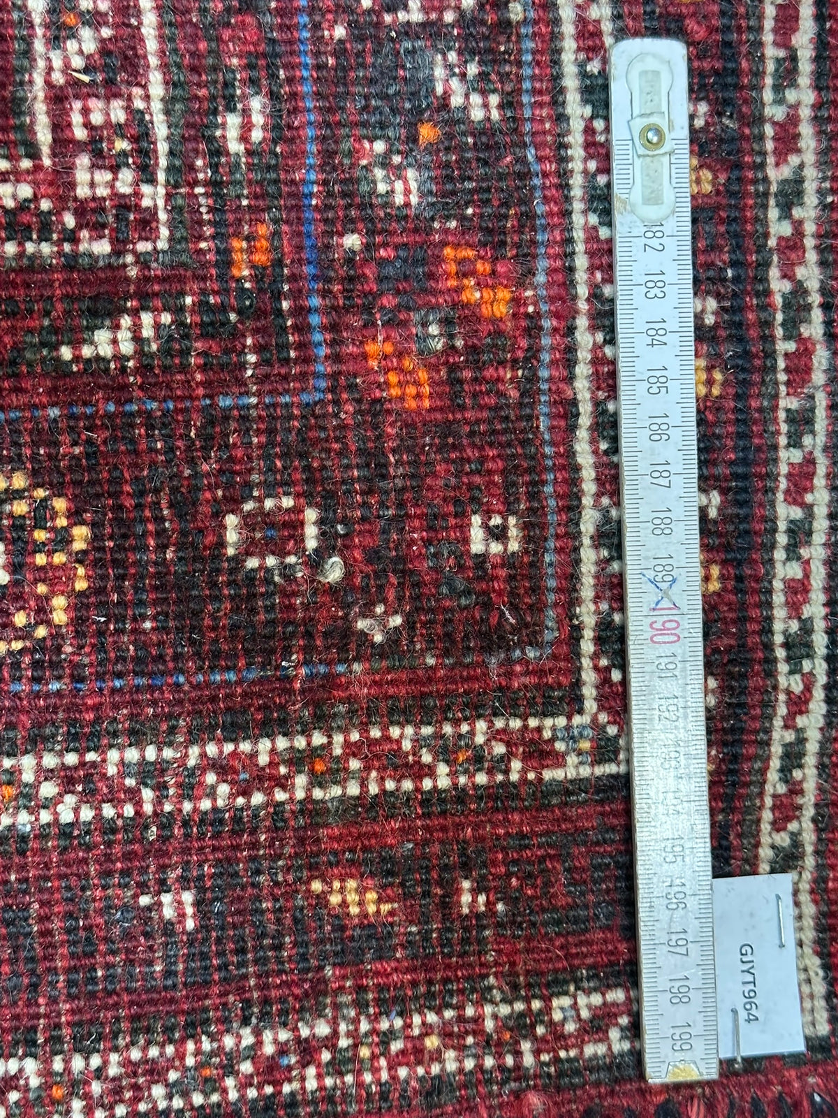 Handgeknüpfter Gaschgai Orientteppich 167x113 cm