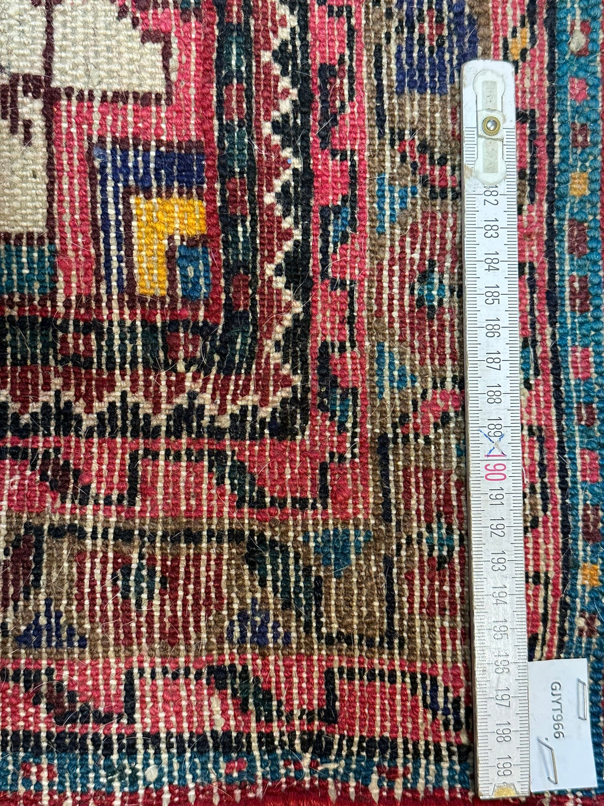 Handgeknüpfter Hamadan Orient-Läufer 185x67 cm