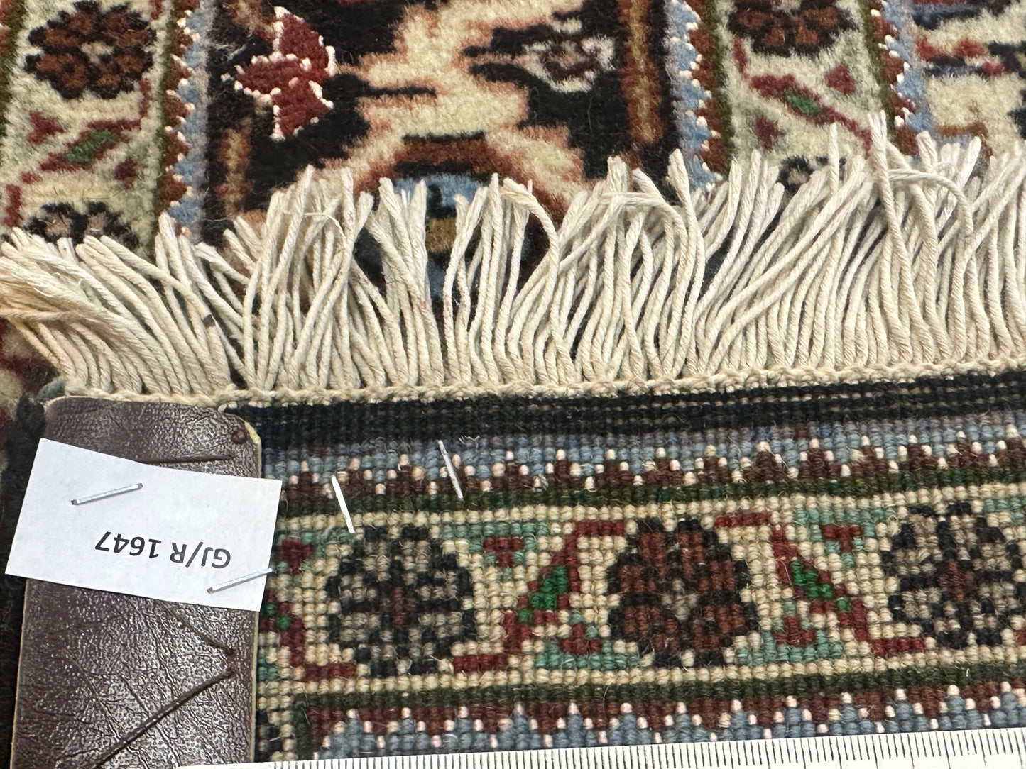 Handgeknüpfter Perser Täbriz 50er Mahi Orientteppich 156x100 cm