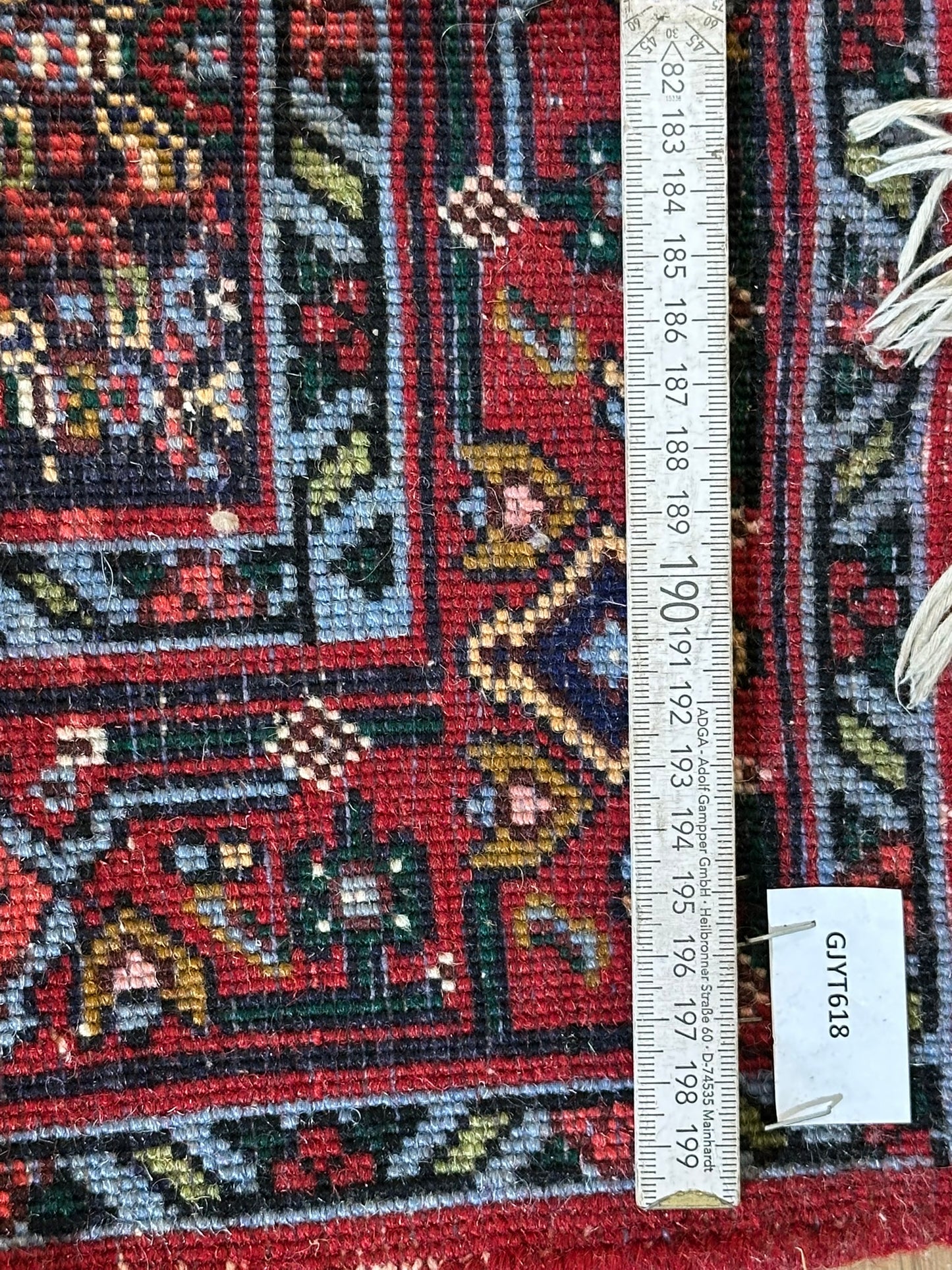 Orientteppich handgeknüpft Senneh Bidjar 150x122 cm