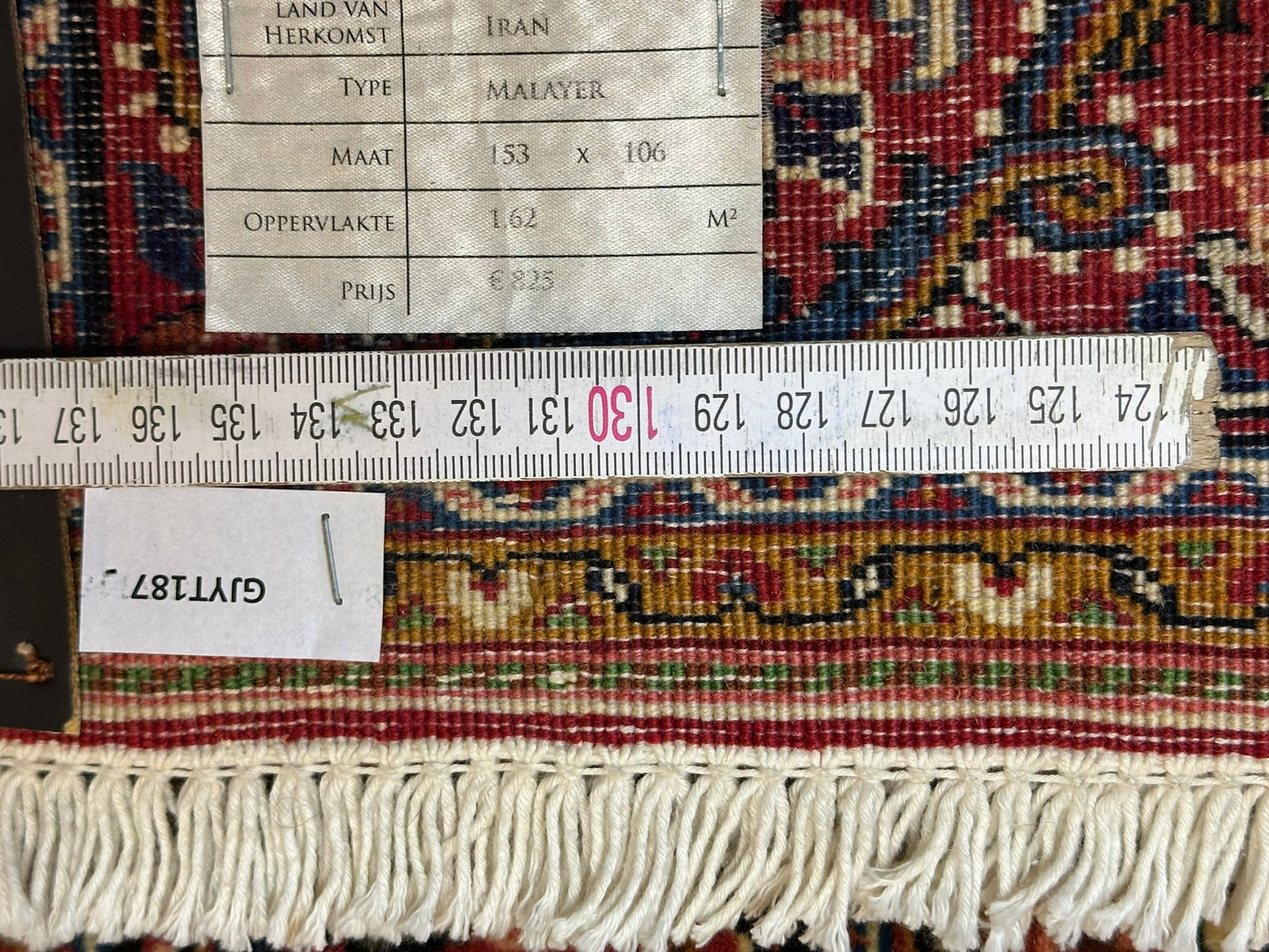 Orientteppich handgeknüpft 153x106 cm Sarough Medaillon