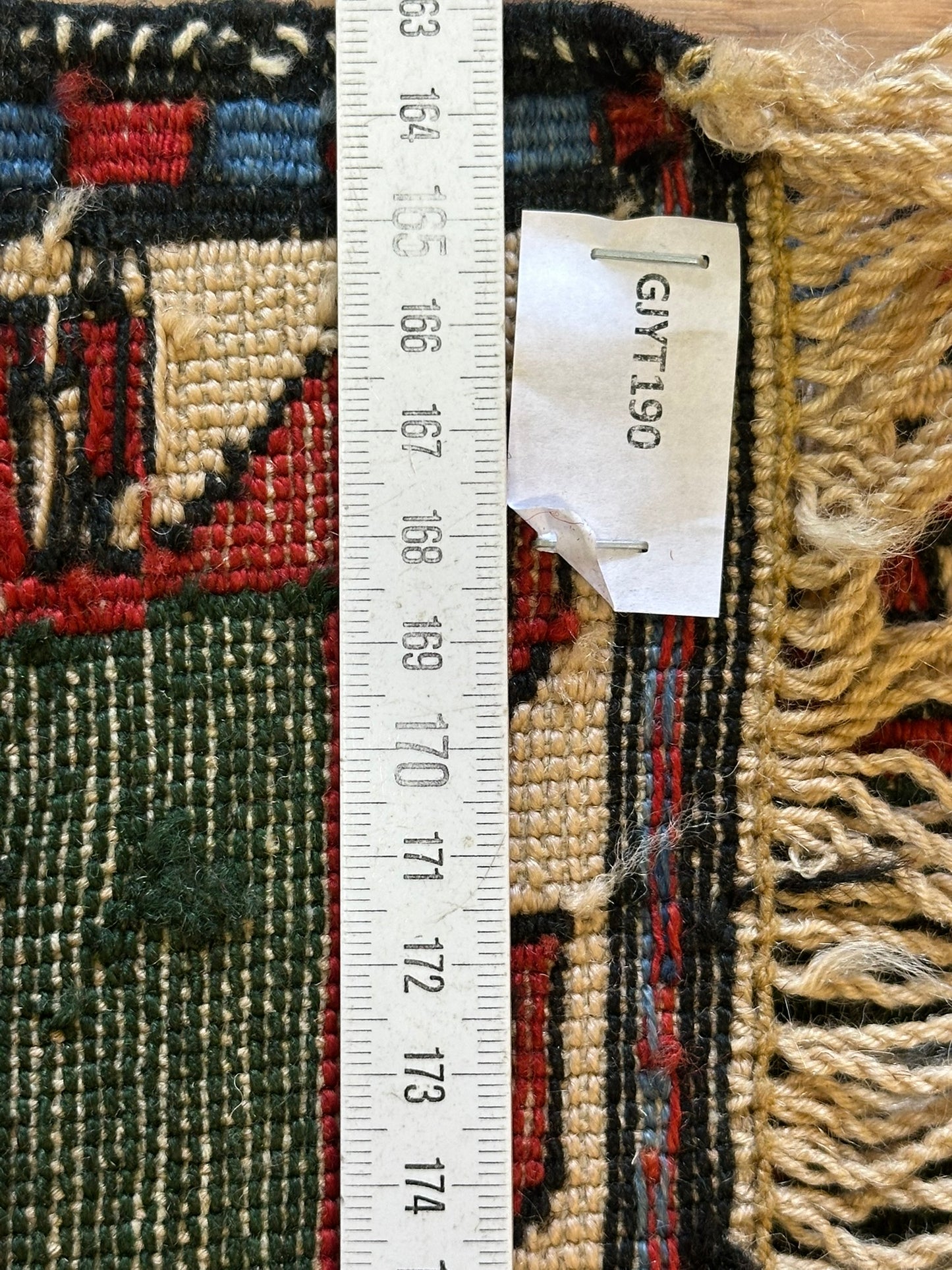 Orientteppich handgeknüpft 296x196 cm Sumach Kazak