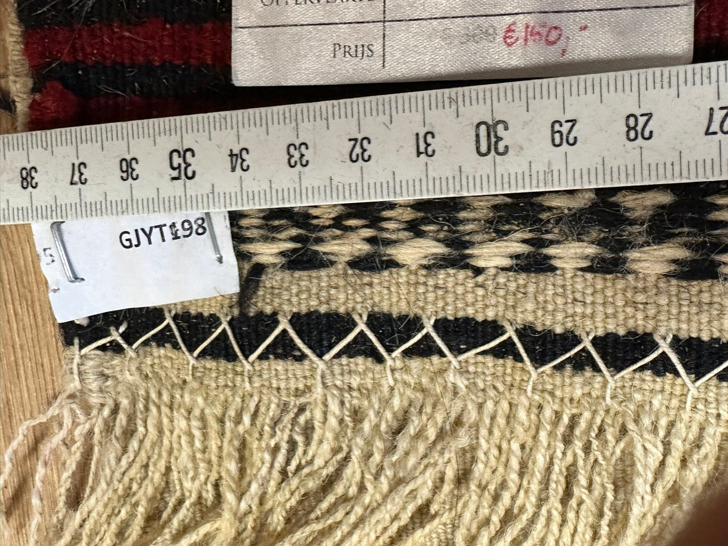 Orientteppich handgeknüpft 152x83 cm Kelim Schurwolle