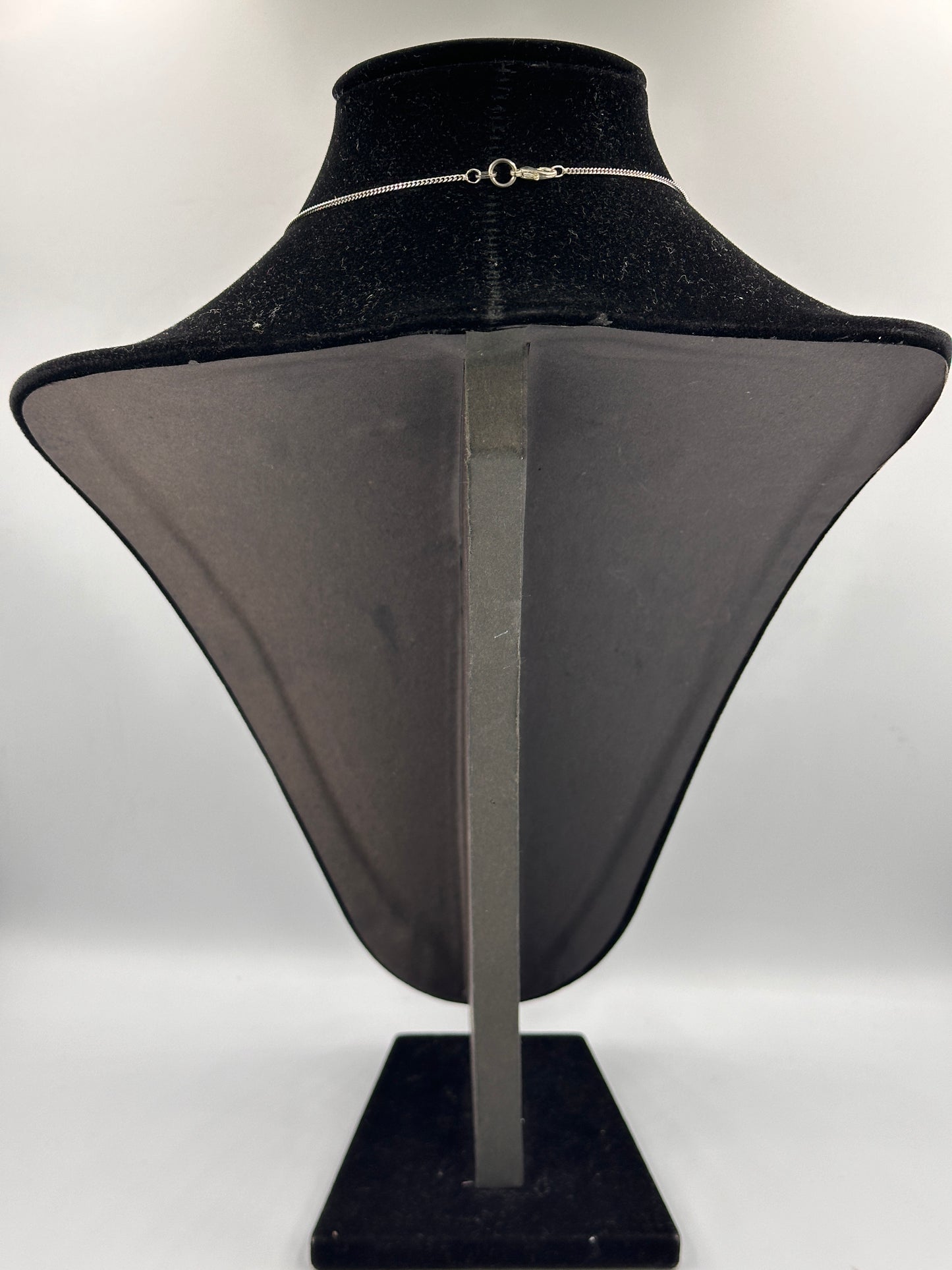 925 Silber Halskette mit chinesischem Jade-Anhänger