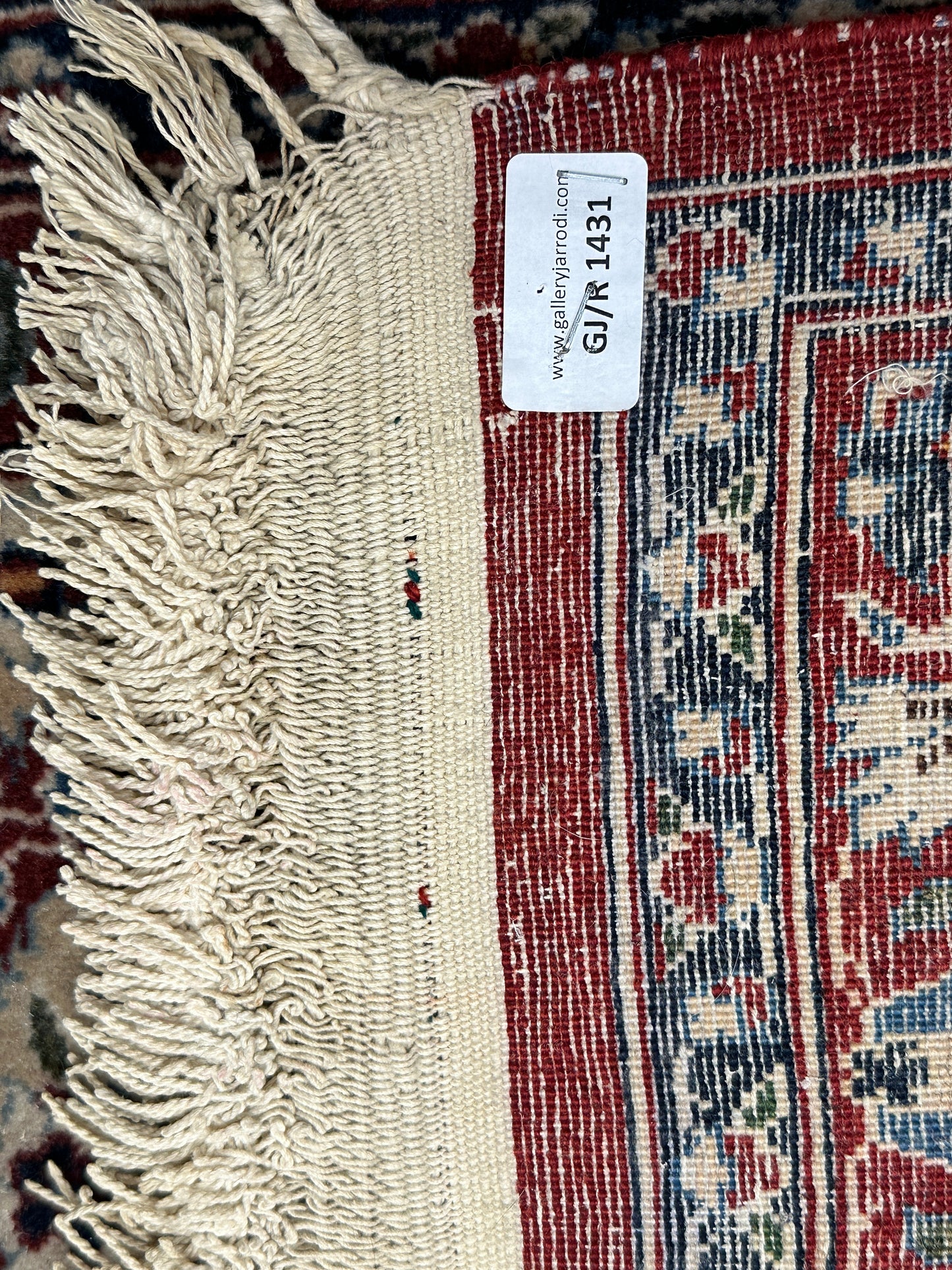 Handgeknüpfter Perser Orientteppich Antiker Isfahan Paar 2 Stück 220x150 cm