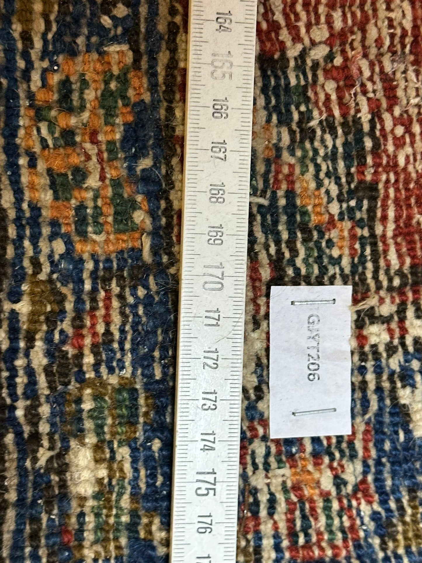 Orientteppich handgeknüpft 462x118 cm Heriz Antik