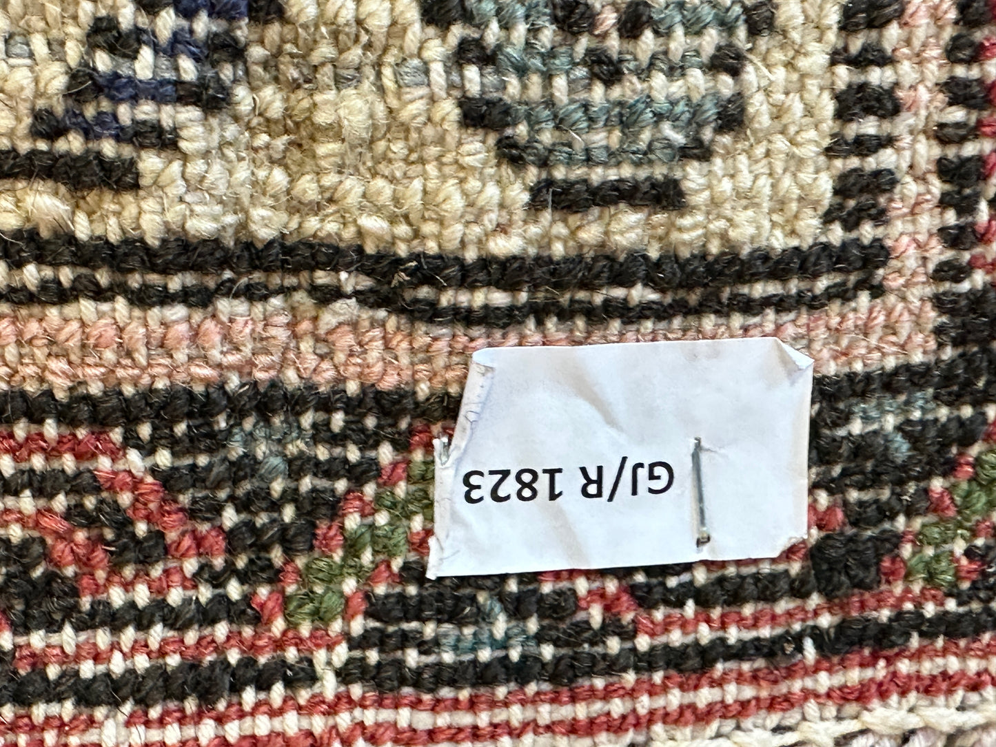 Handgeknüpfter Perser Orientteppich Enselas Jugendstil - Naturfarben 96x60 cm