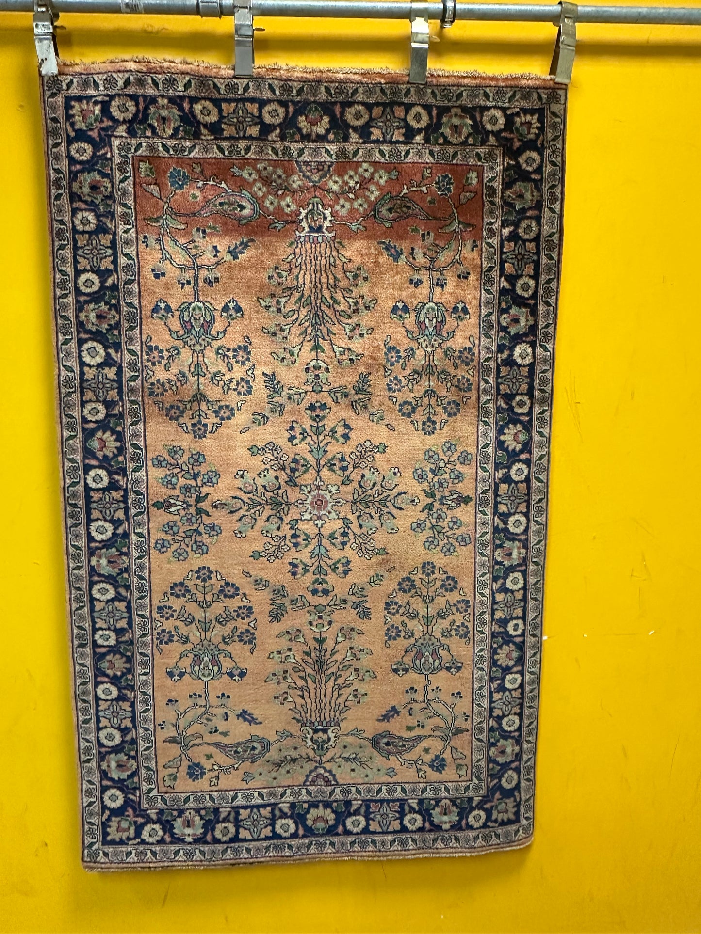 Orientteppich Sarough – Antikes Design, Handgeknüpft – 152 x 95 cm