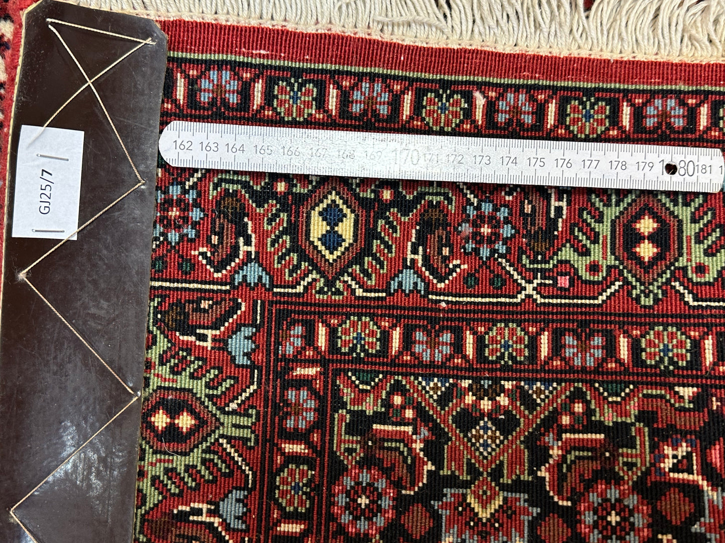 Perser Teppich Bidjar – Handgeknüpft aus Korkwolle & Witseide – 133 x 72 cm