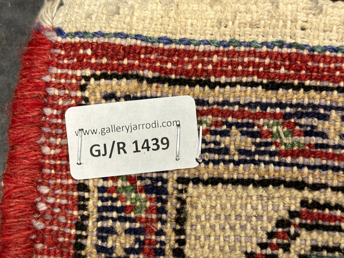 Handgeknüpfter Perser Orientteppich Hamadan Medaillon 120x82 cm