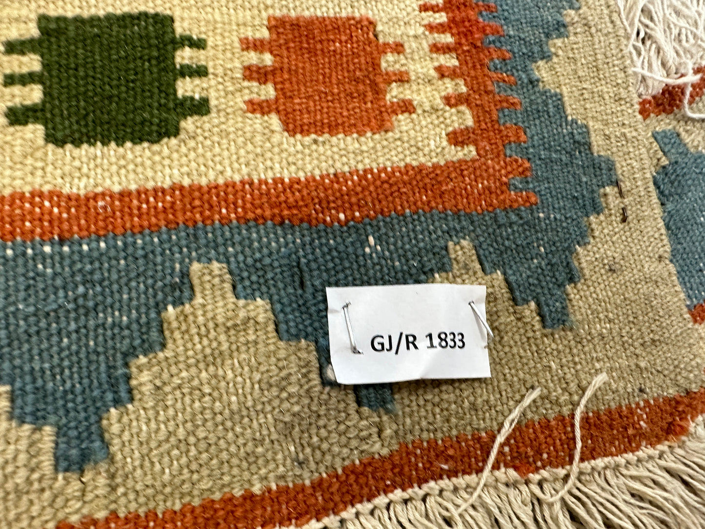 Handgeknüpfter Perser Orientteppich Gaschgai Kelim 133x100 cm