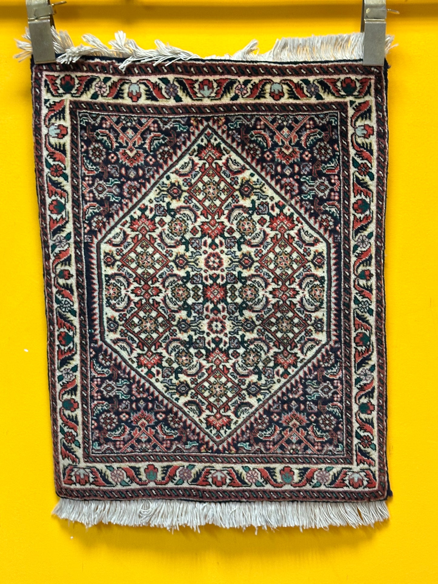Perser Teppich Bidjar – Handgeknüpft – 65 x 52 cm