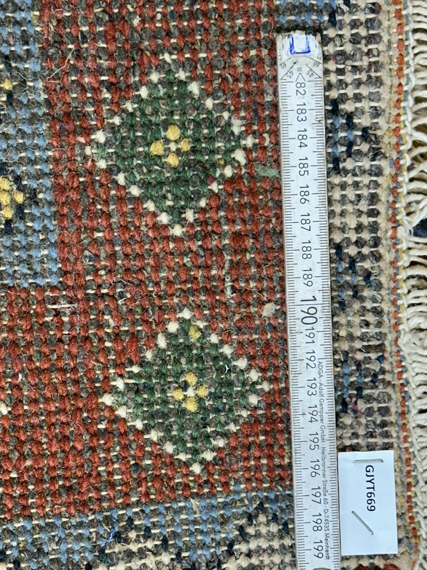 Orientteppich handgeknüpft Gabbeh Indian 155x94 cm