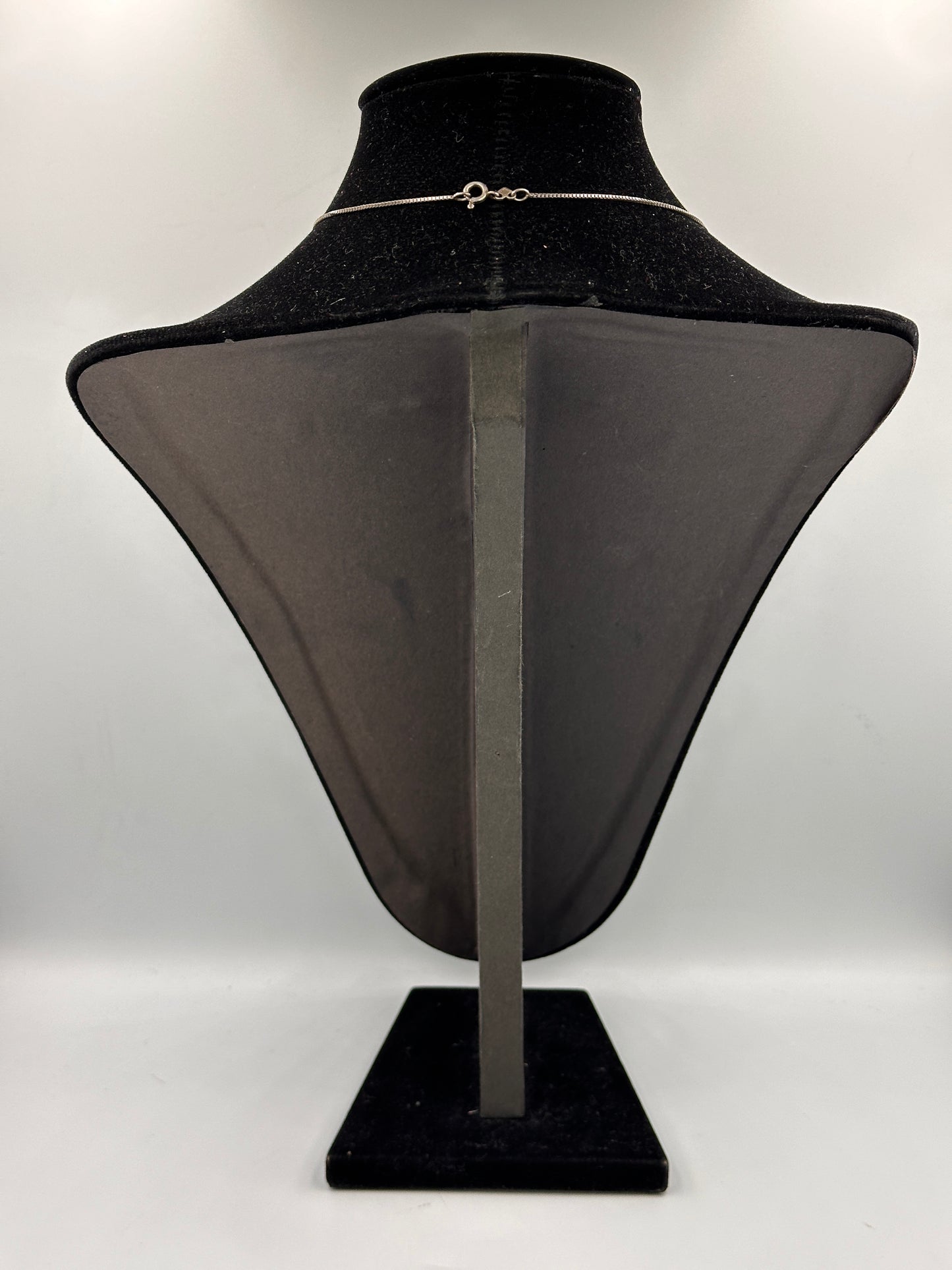 Elegante Silber 925 Halskette mit Spiral-Anhänger