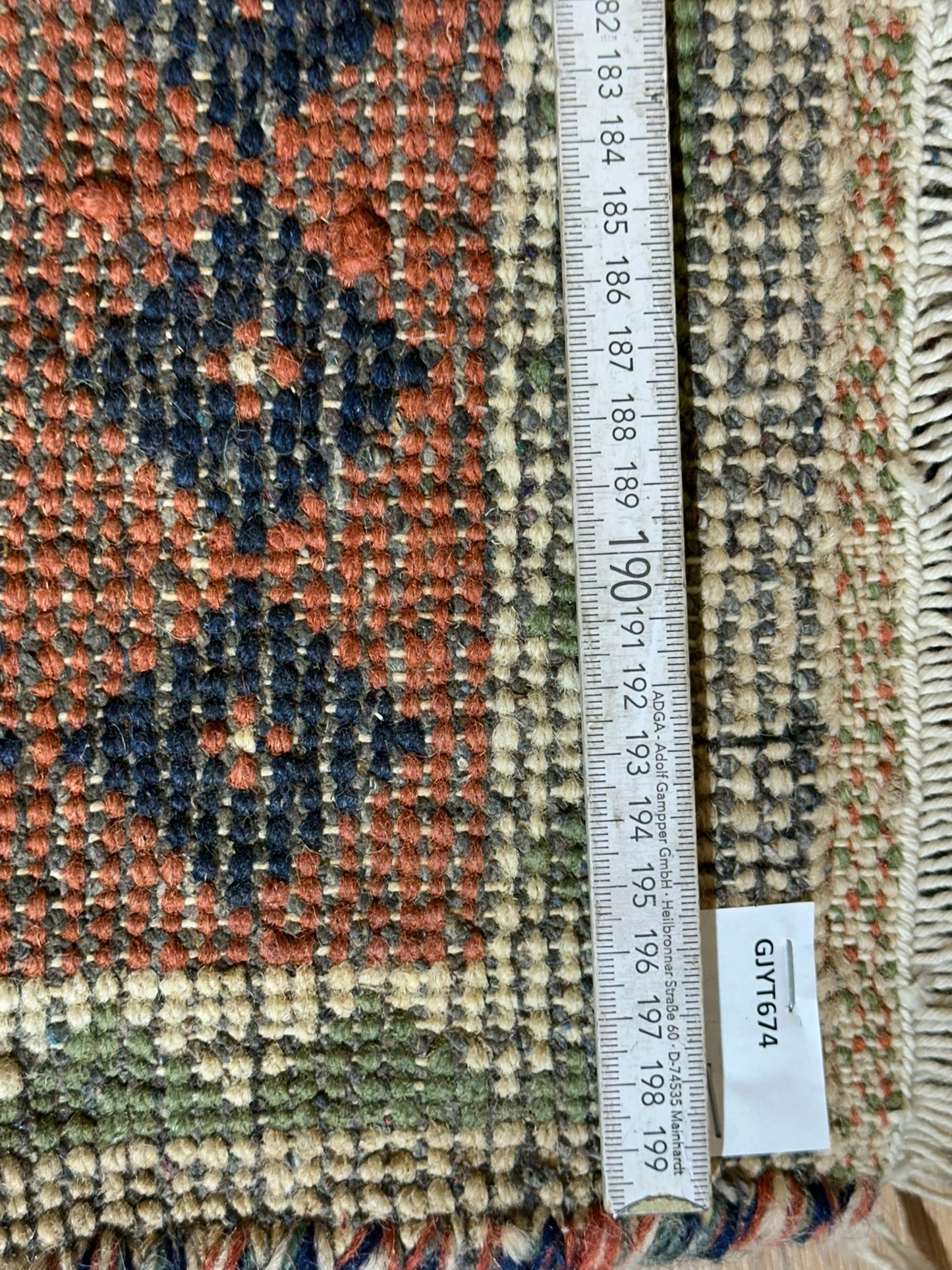 Orientteppich handgeknüpft Gabbeh Indian 150x95 cm