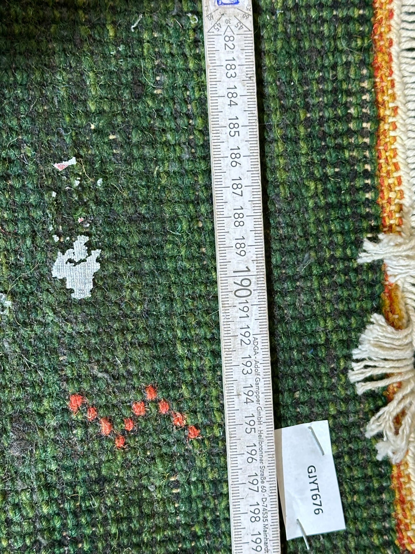 Orientteppich Paar handgeknüpft Gabbeh Indian 125x63 cm