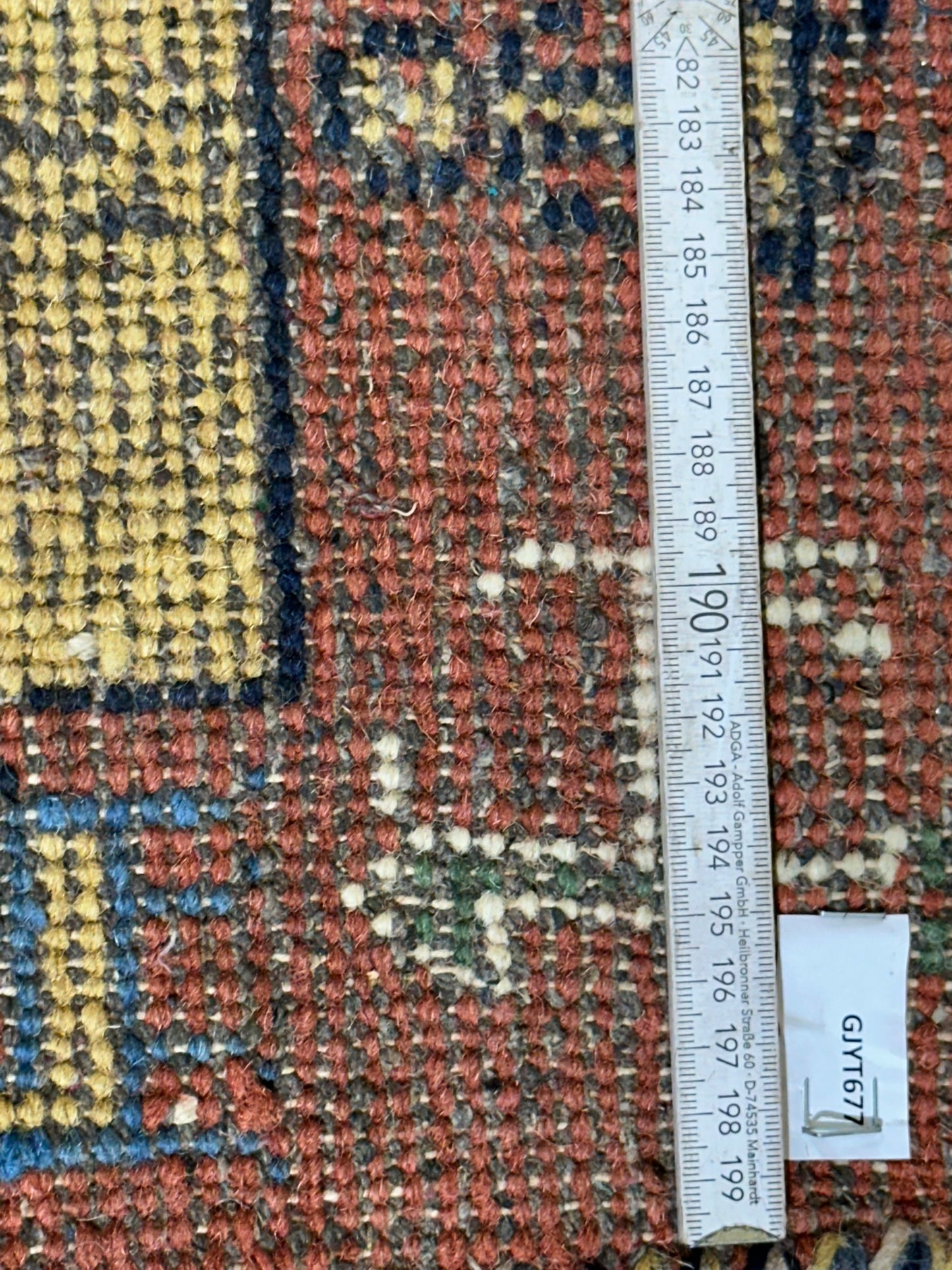 Orientteppich handgeknüpft Gabbeh Indian 142x90 cm