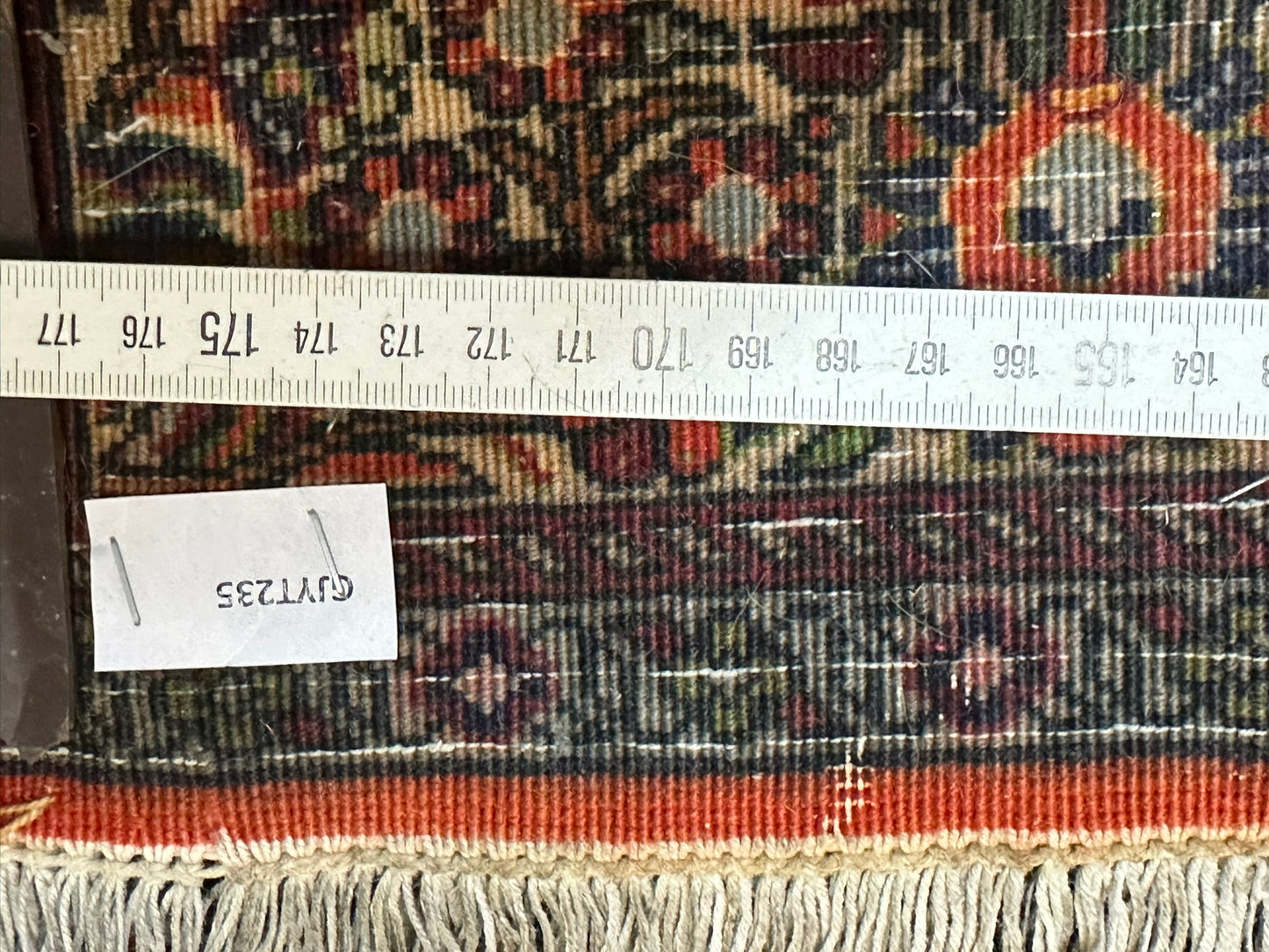 Orientteppich handgeknüpft 174x113 cm Bidjar Schurwolle