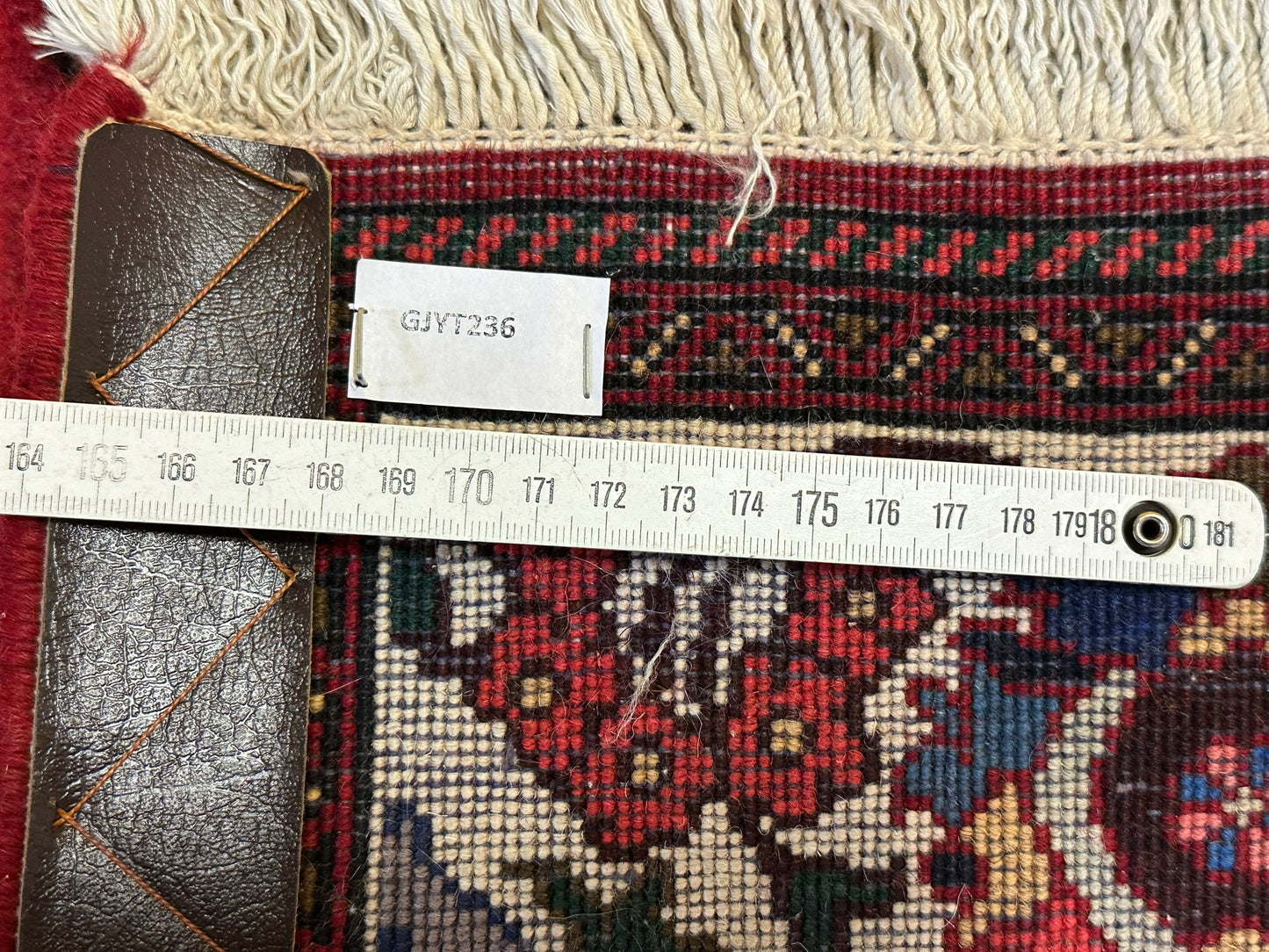 Orientteppich handgeknüpft 212x156 cm Abadeeh Schurwolle