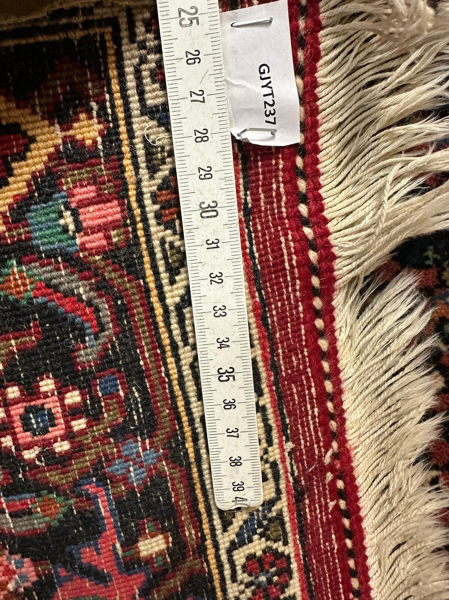 Orientteppich handgeknüpft 170x115 cm Bidjar Schurwolle