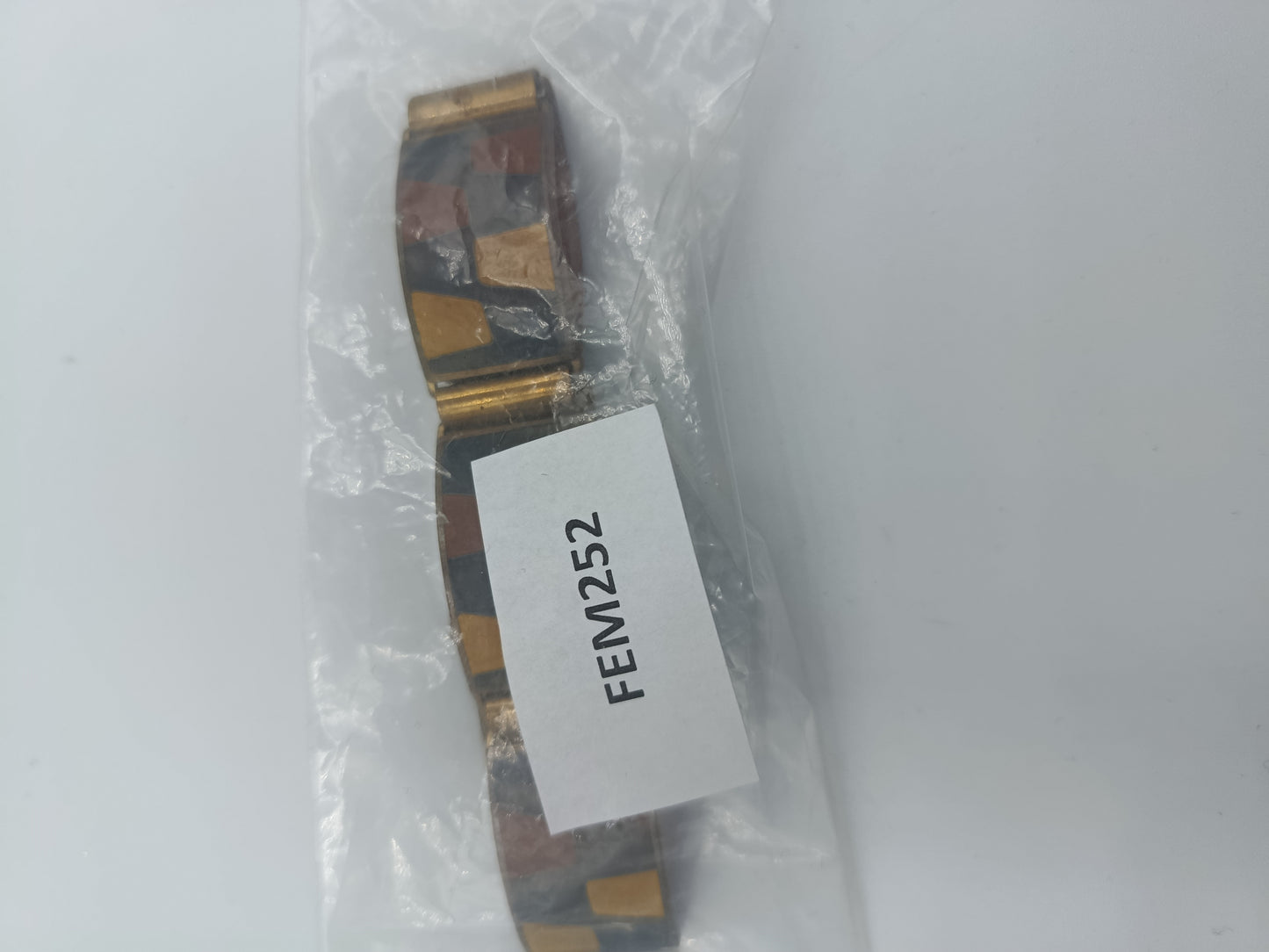 Vintage-Armband aus Kupfer und Messing