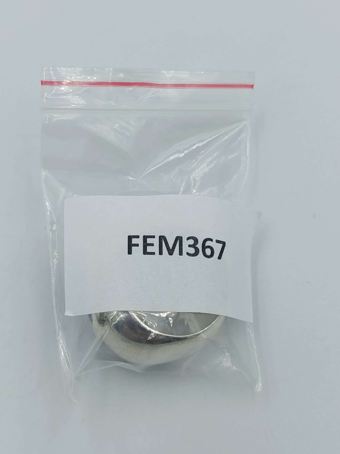 Massiver 925er Silberring mit großem Zirkonia