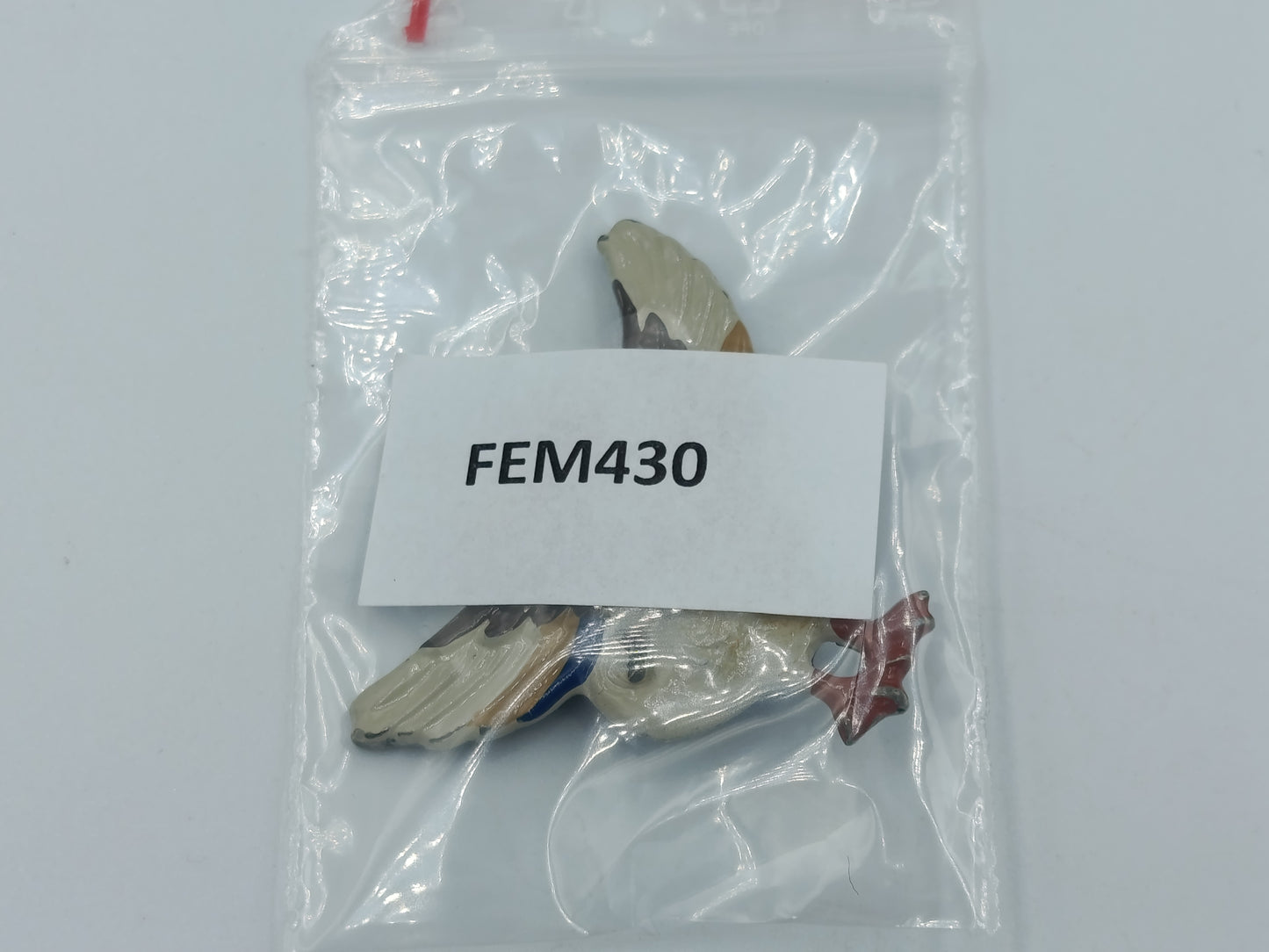 Emaille-Brosche „Fliegende Ente“