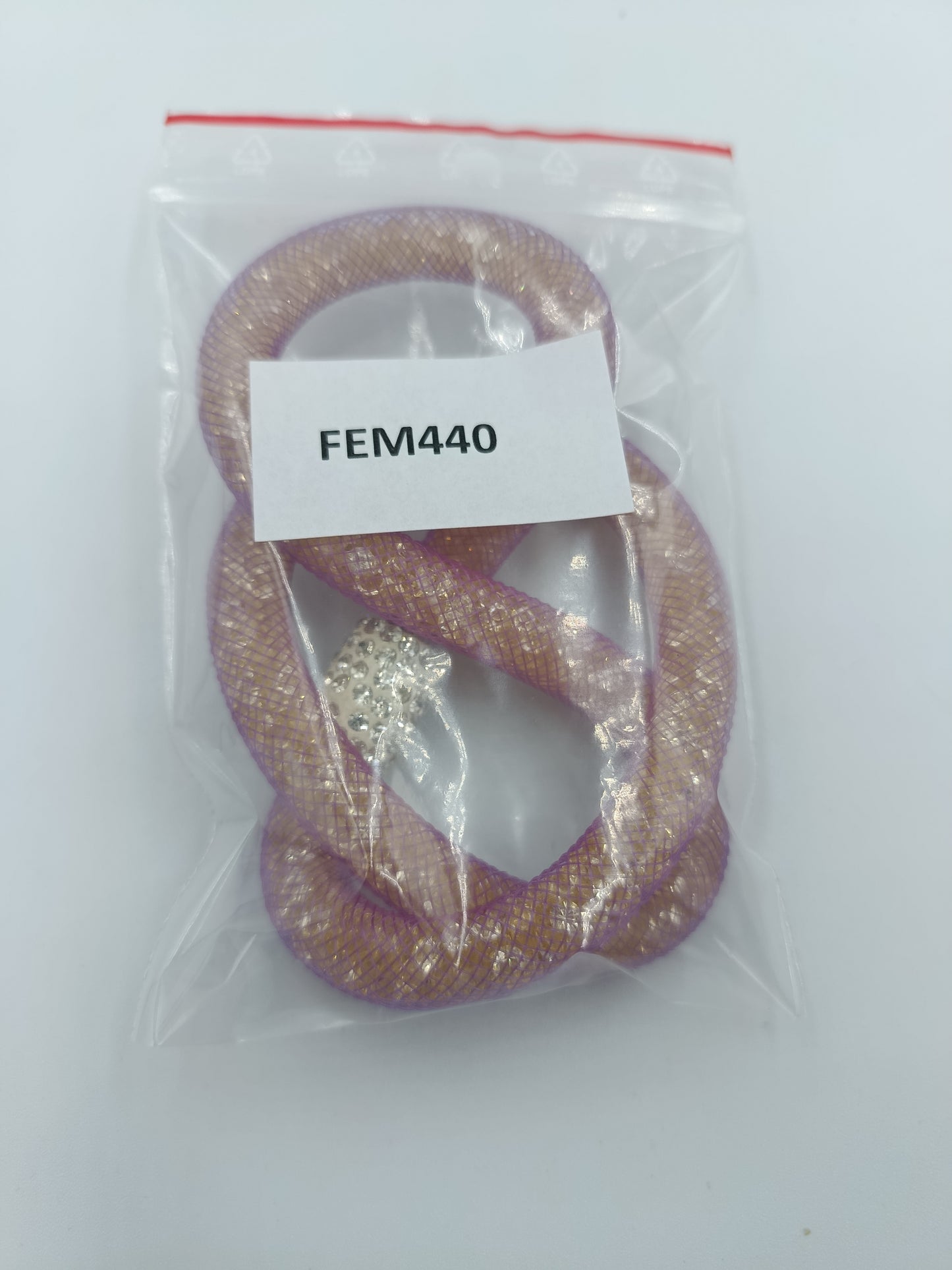 Modische Collier-Kette mit Strass-Magnetverschluss