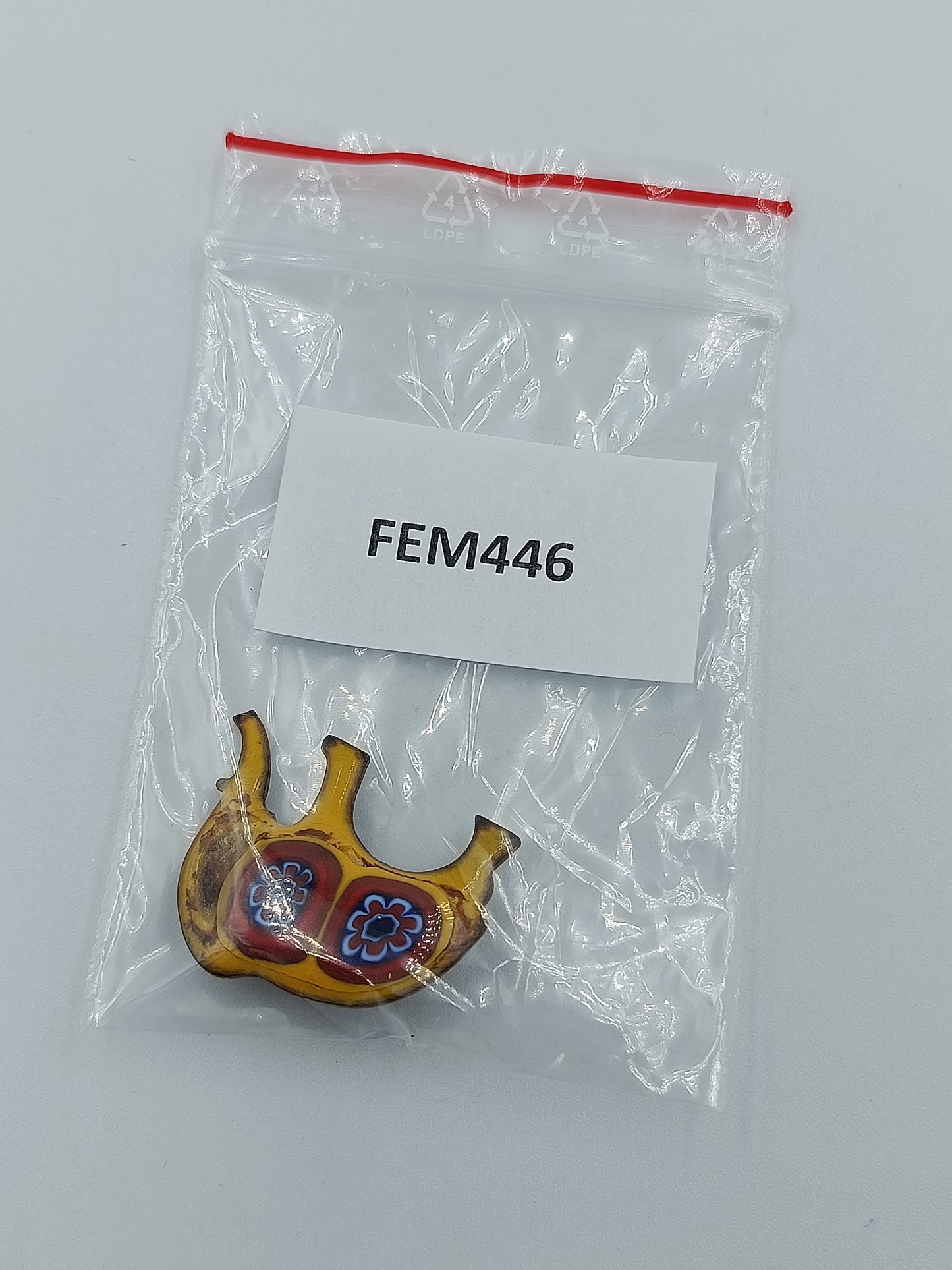 Emaille-Brosche "Elefant"