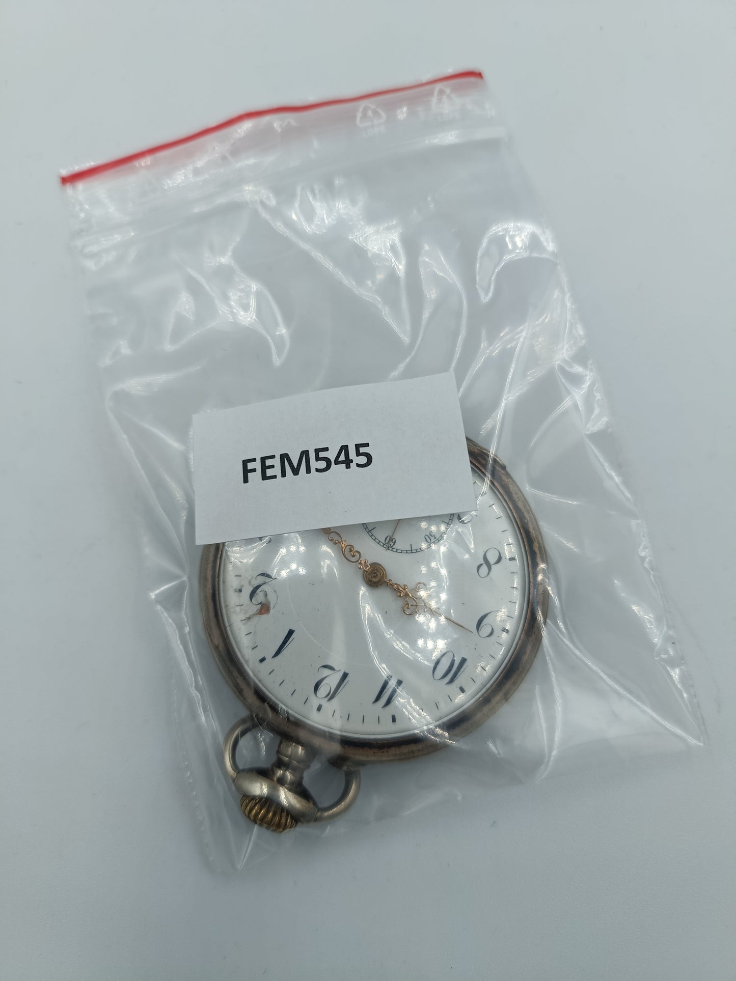 Ntike Taschenuhr „Ancre 15 Rubis / Spiral Breguet“ (defekt)