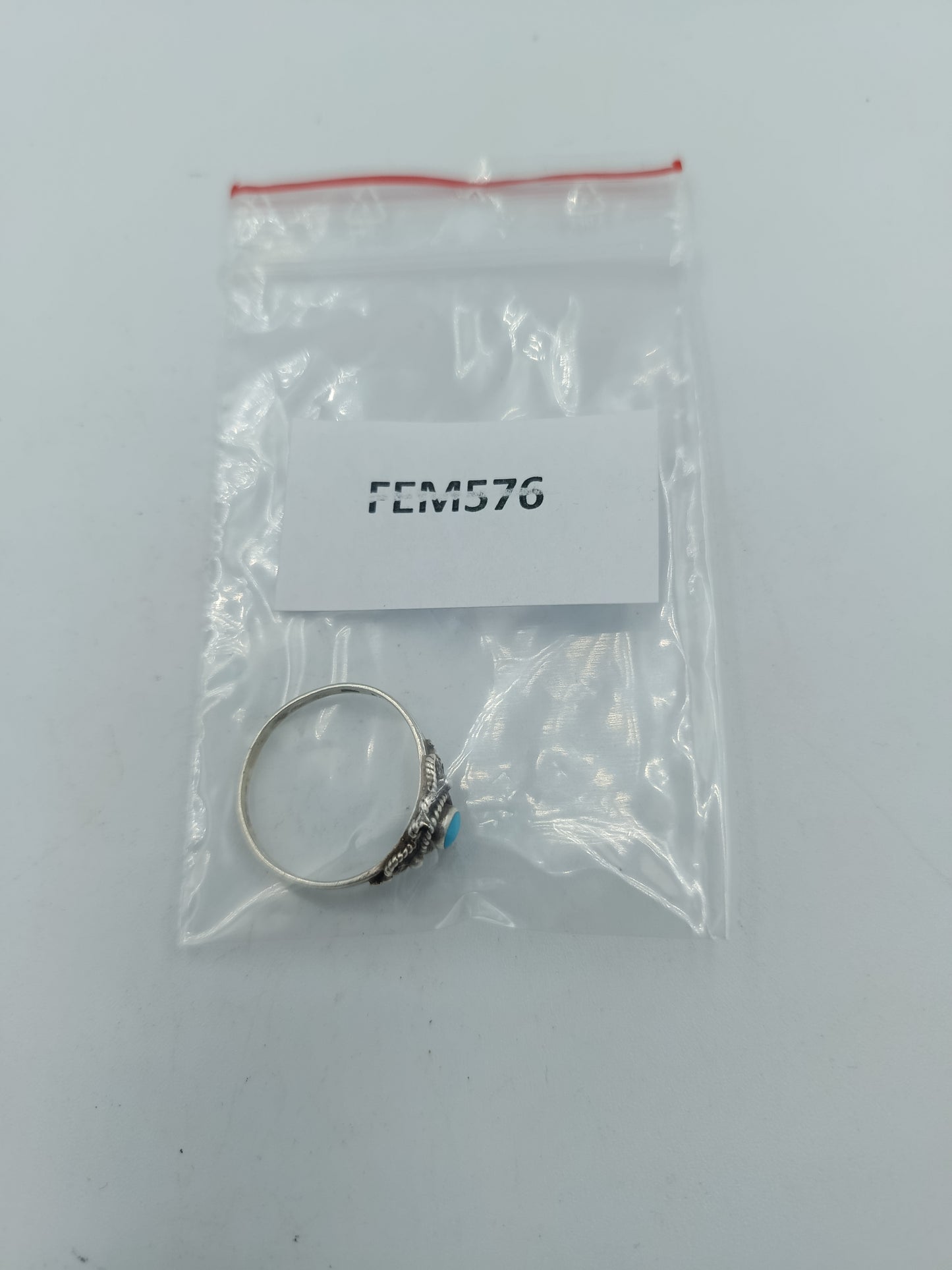 925 Silber Ring mit Türkis