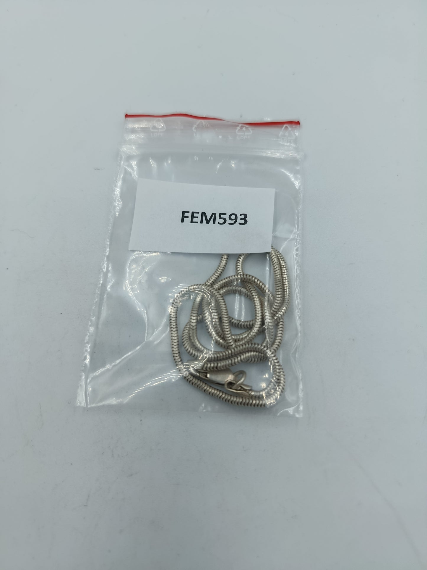 Kette 925 Silber Schlangenkette