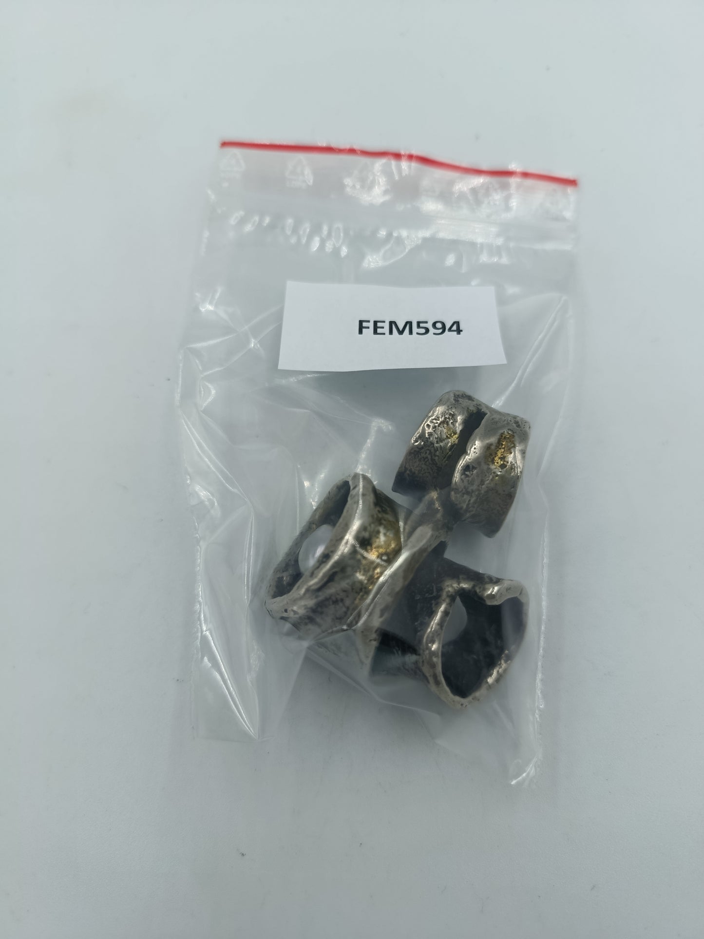 Antiker Silberring mit außergewöhnlichem Design