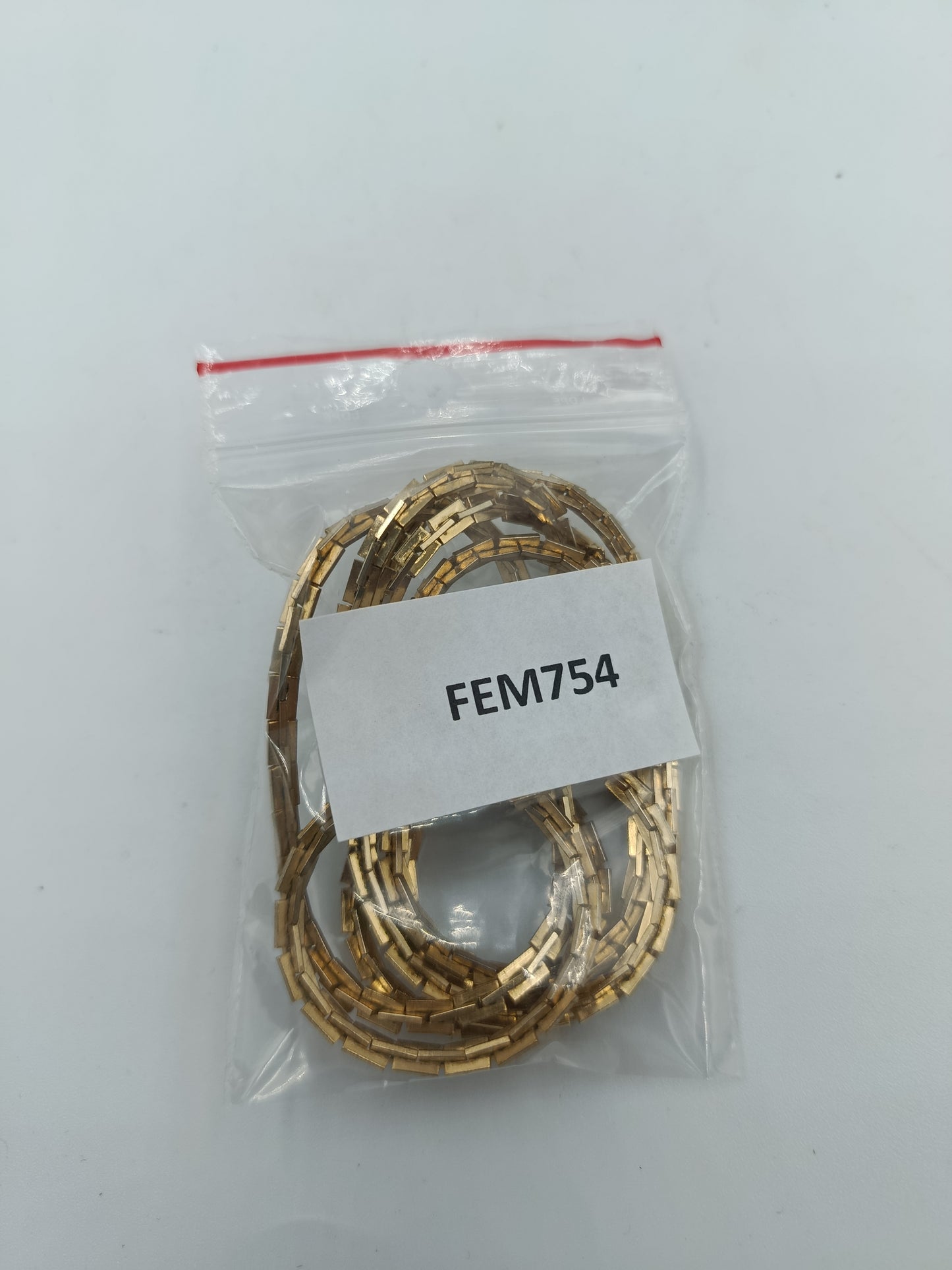 Vergoldete Kette im Gliederdesign